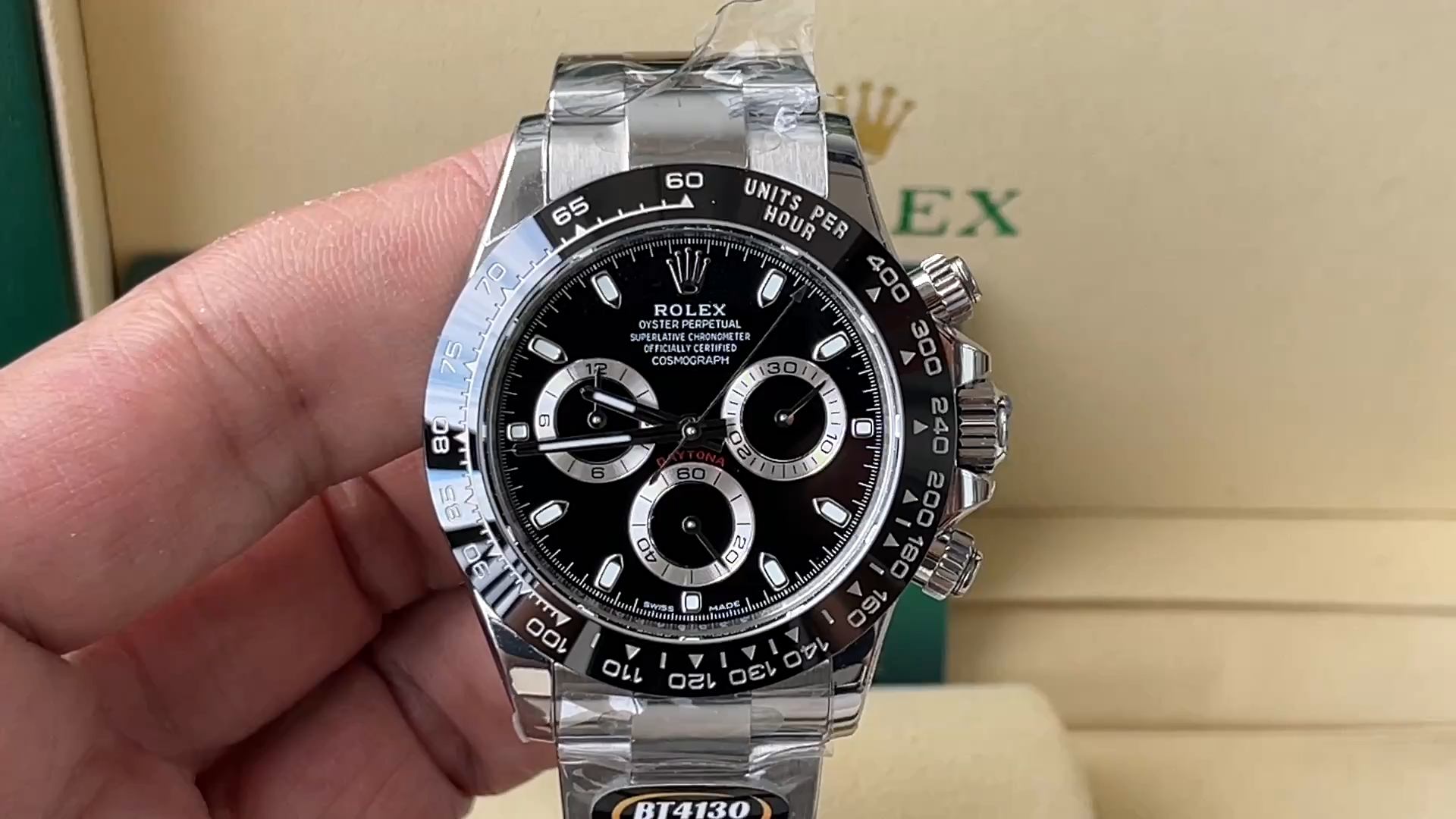 Rolex Daytona 116500ln-0002 Stainless Steel Black Dial Oyster Replica-fasswatch