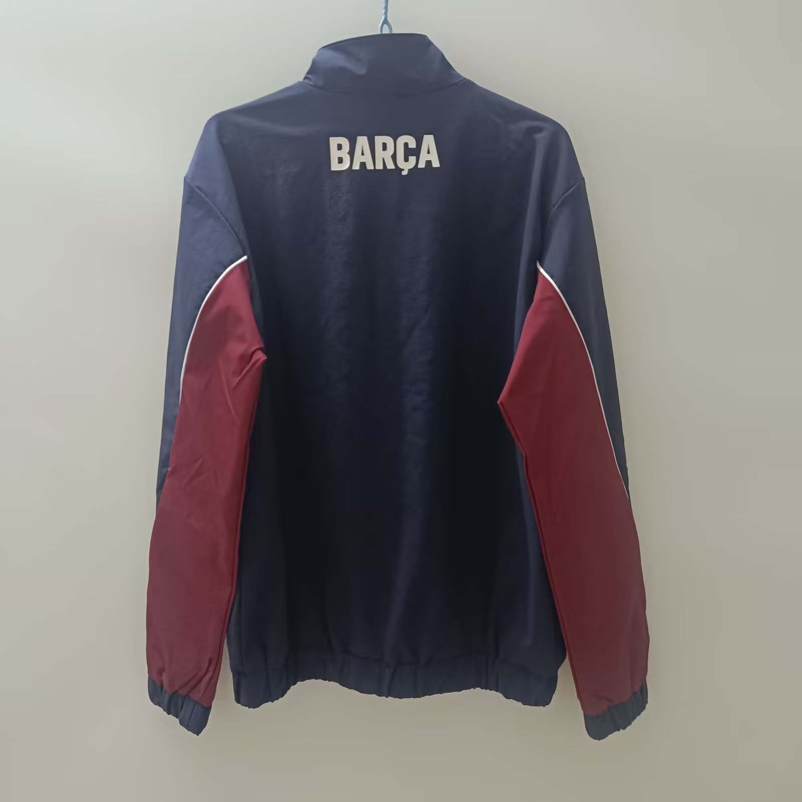 2024/2025 Barcelona Jersey Windbreaker Navy:football jersey mysite: unitedjerseyfootball 邓江浪:football