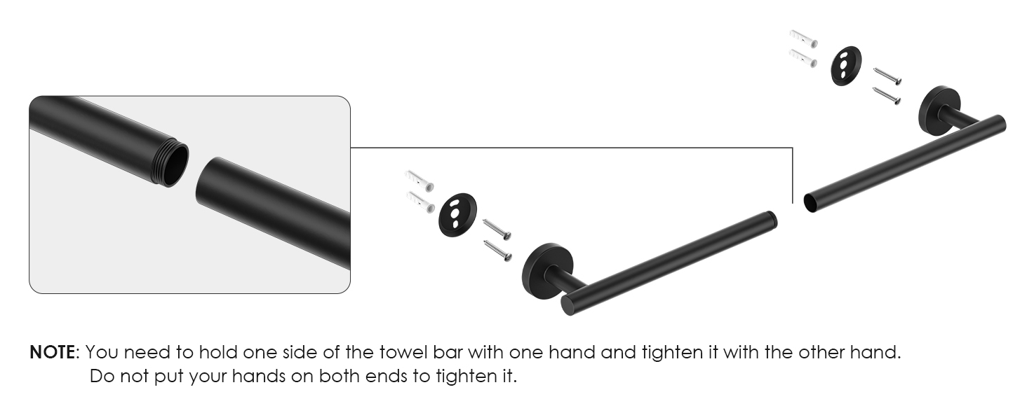 Towel Bars Installation