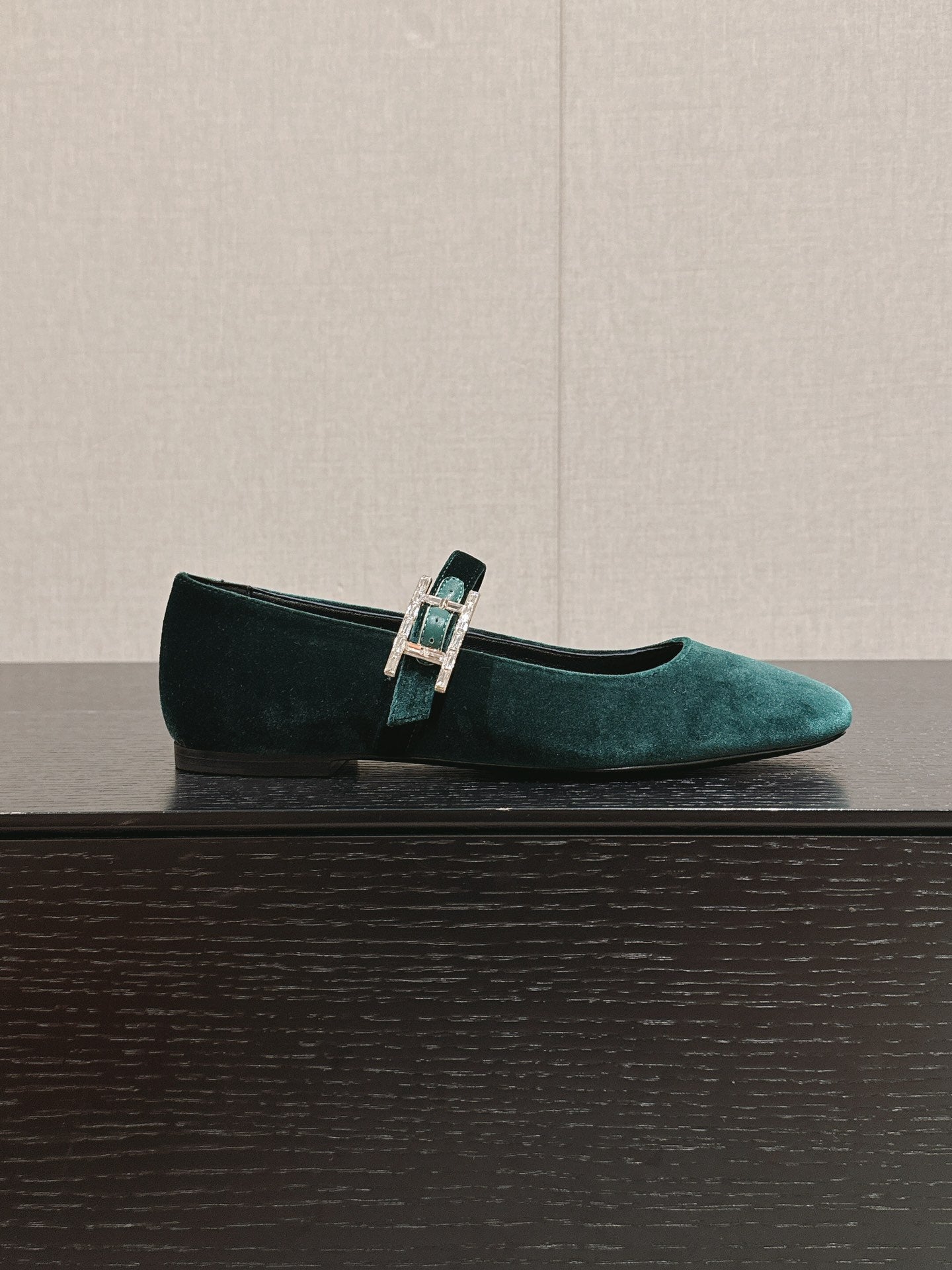 JANE BALLET FLAT CASTLETON GREEN VELVET、mysite、Cacoeks