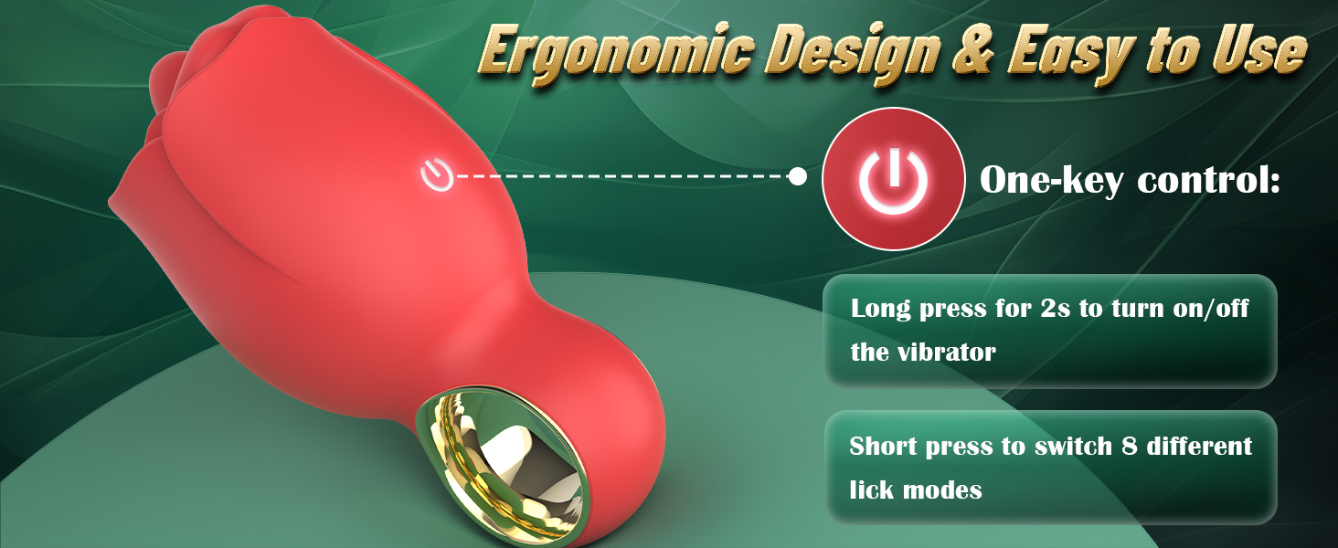 ergonomic design easy to use