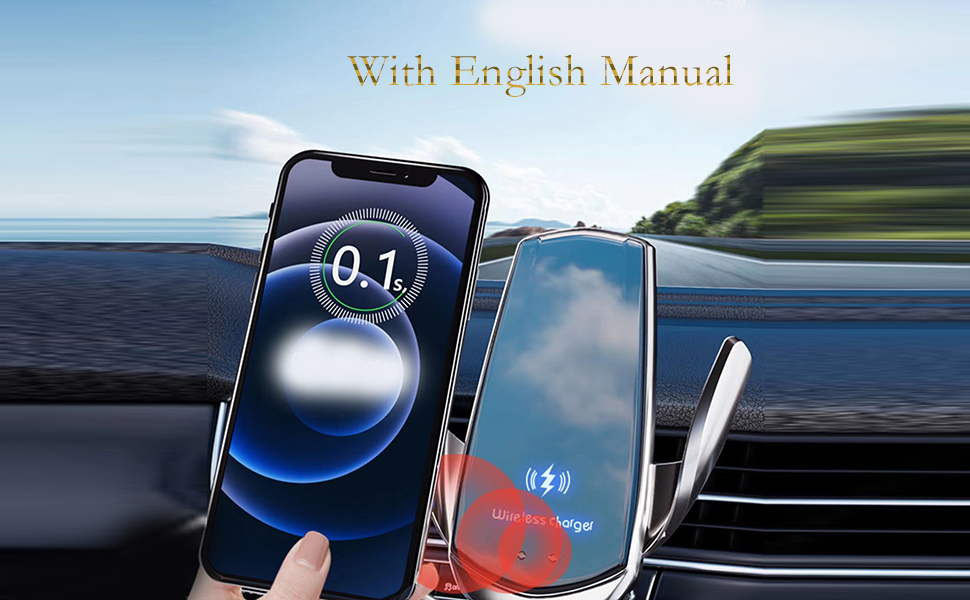 car wireless charging bracket