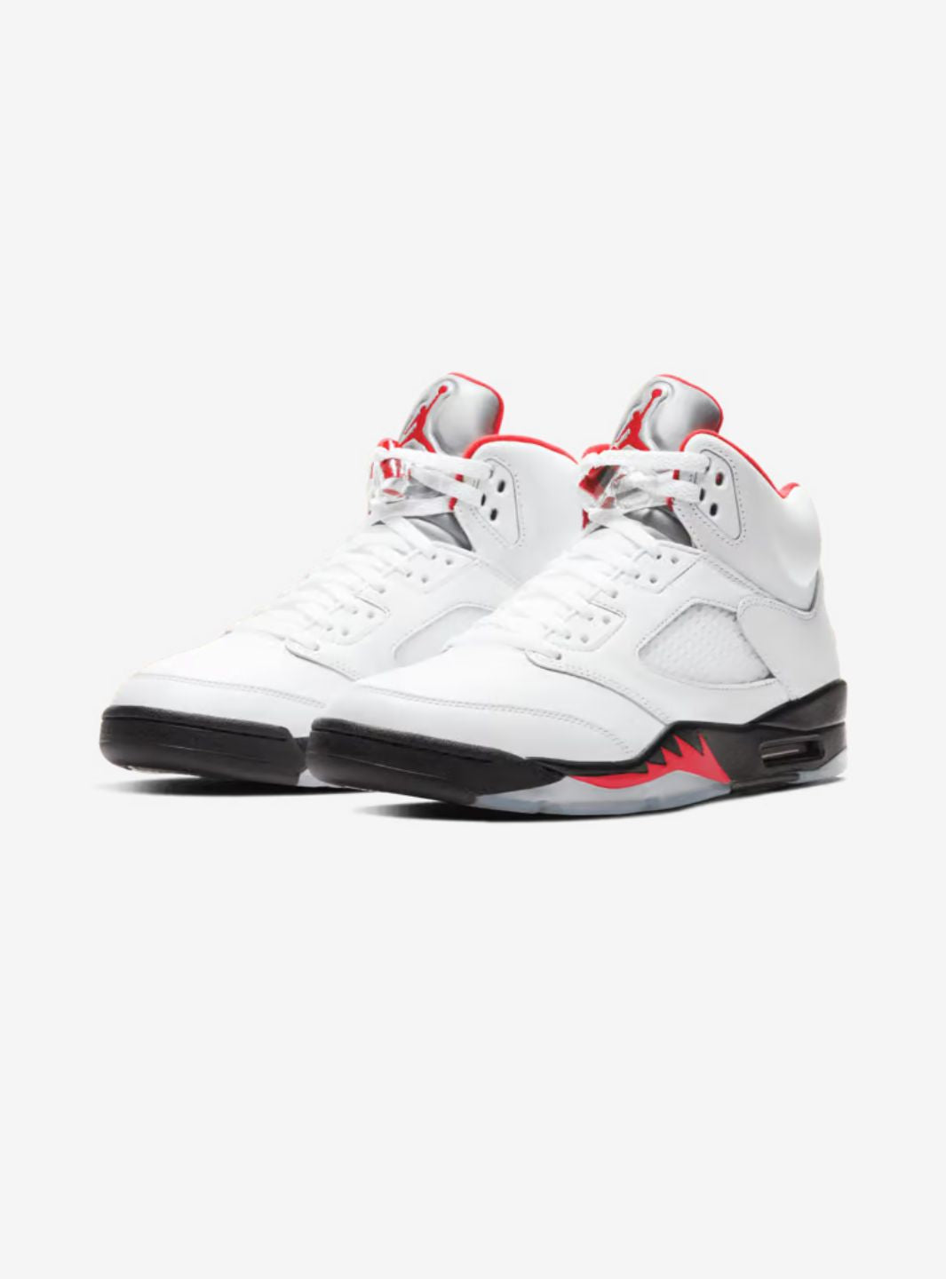 Air Jordan 5 Retro Fire Red Silver Tongue (2020)、JORDAN、Cacoeks