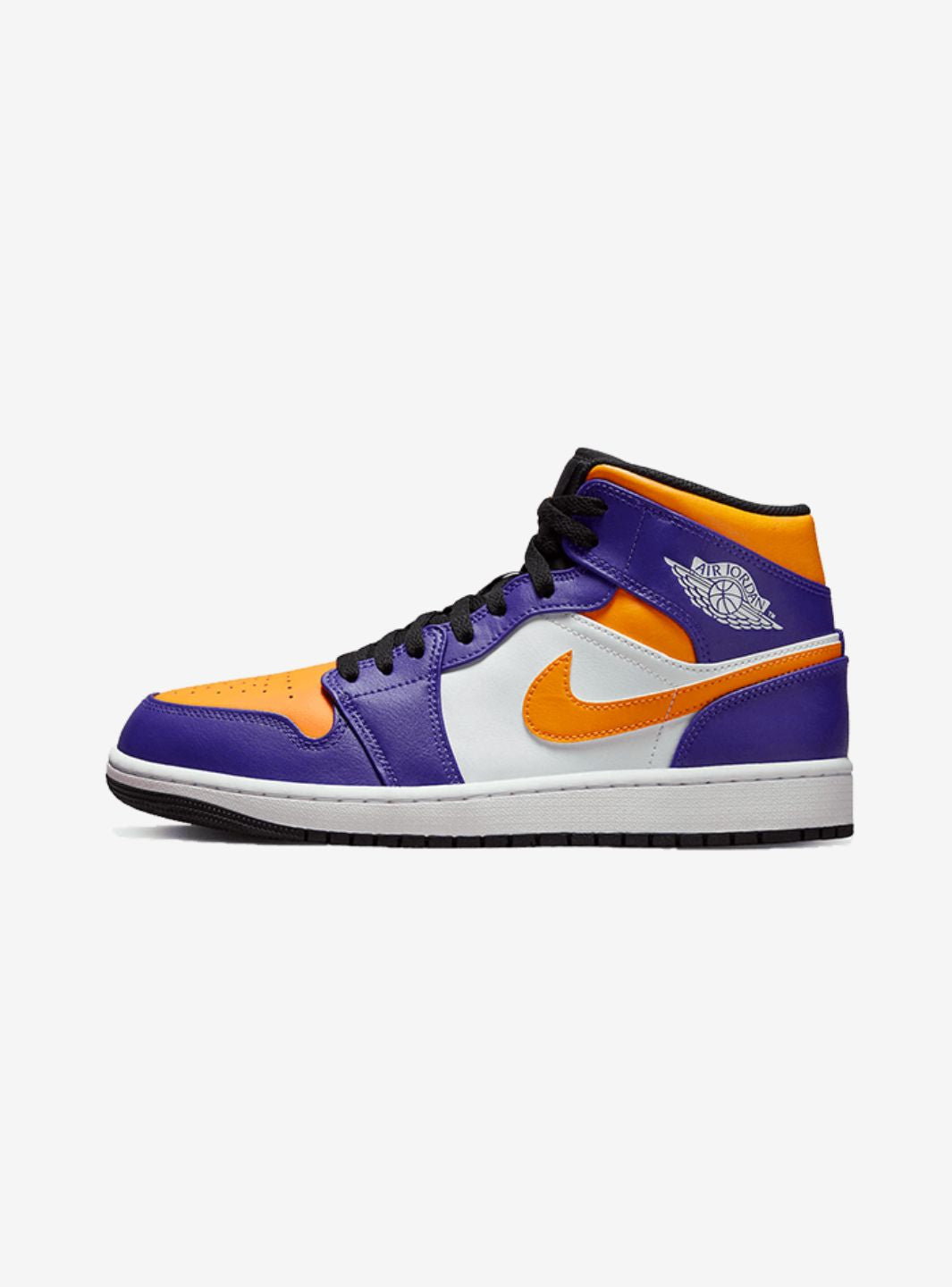 Air Jordan 1 Mid Lakers (2022)、JORDAN、Cacoeks
