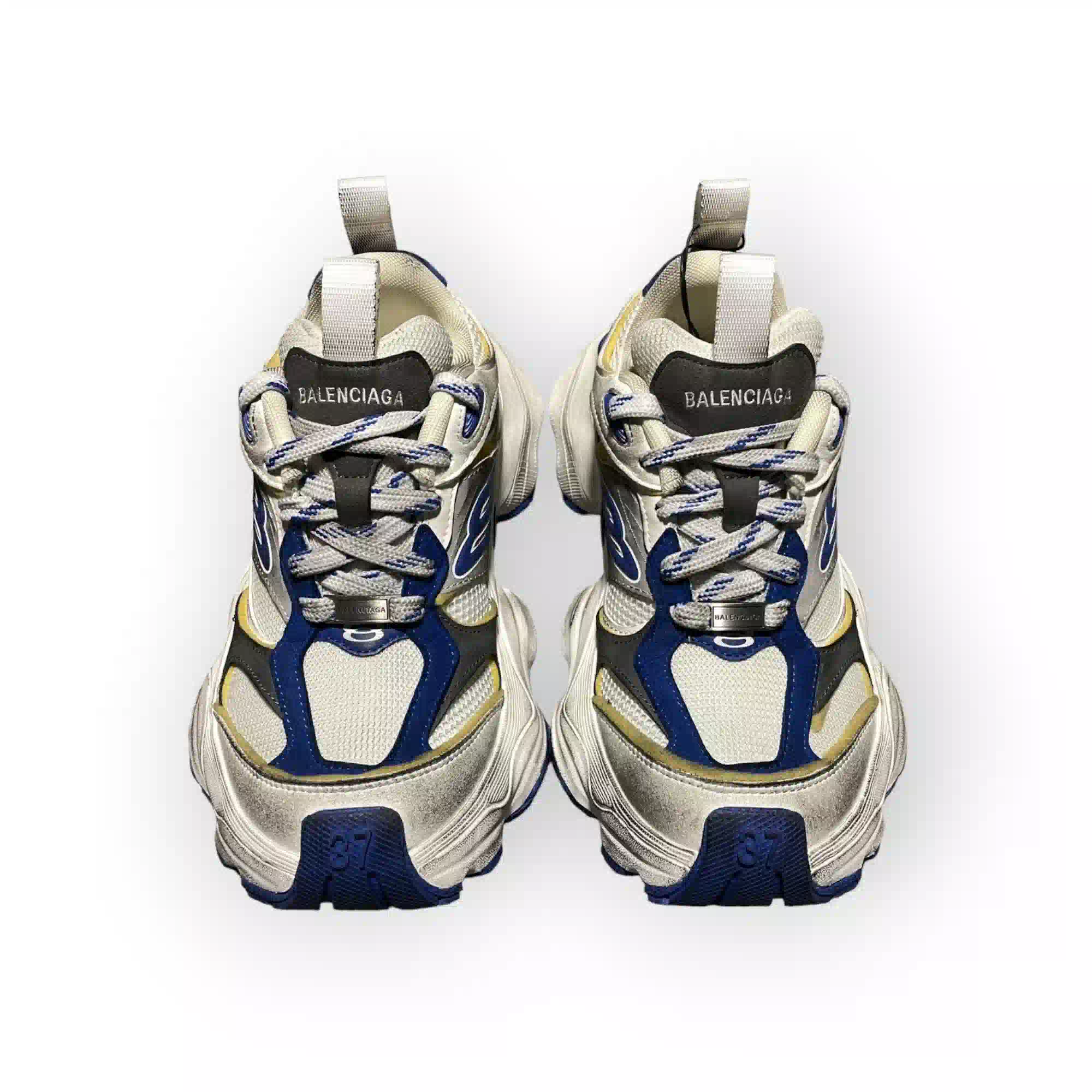 Balenciaga Cargo Sneaker In Grey White Blue、mysite、Cacoeks