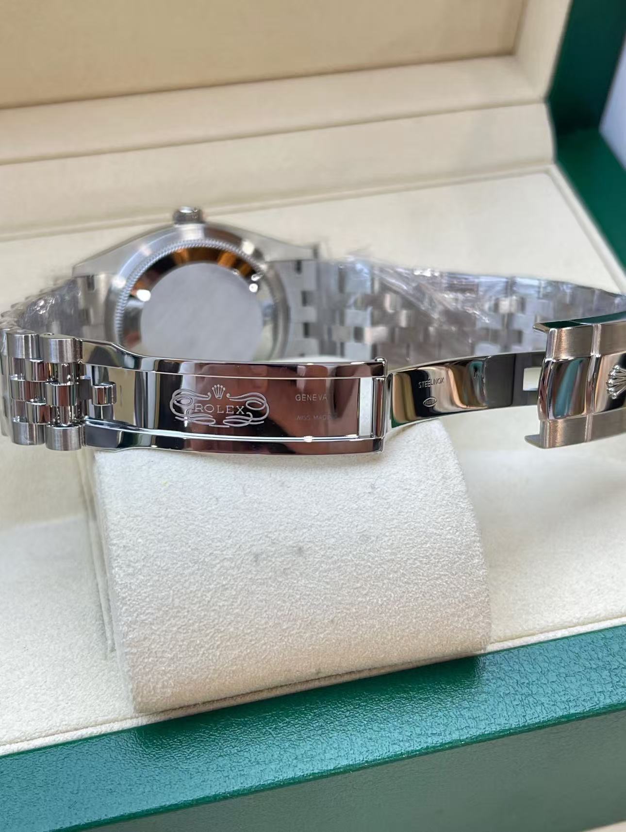 Rolex Datejust SteelJubilee Blue Dial 36mm Super Clone SwissReplica Watch Ref 126234丨3235 Swiss Movement