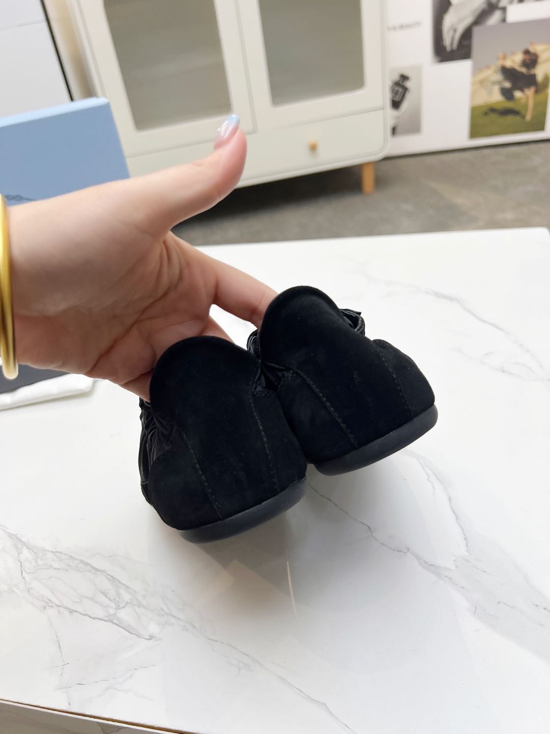 COLLAPSE SNEAKERS IN BLACK SUEDE AND NYLON、mysite、Cacoeks