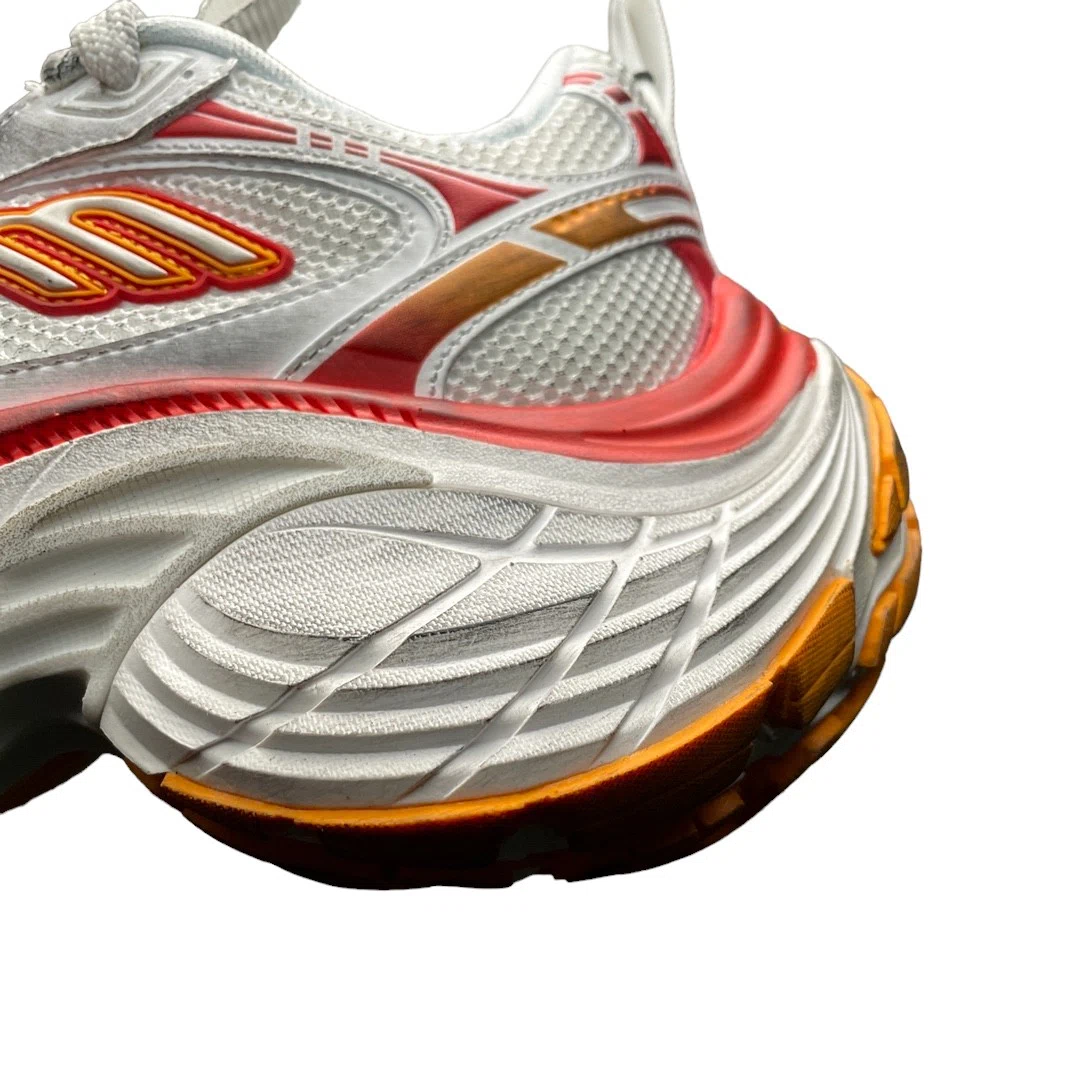 Balenciaga 10XL Sneaker in White Red Orange、mysite、Cacoeks