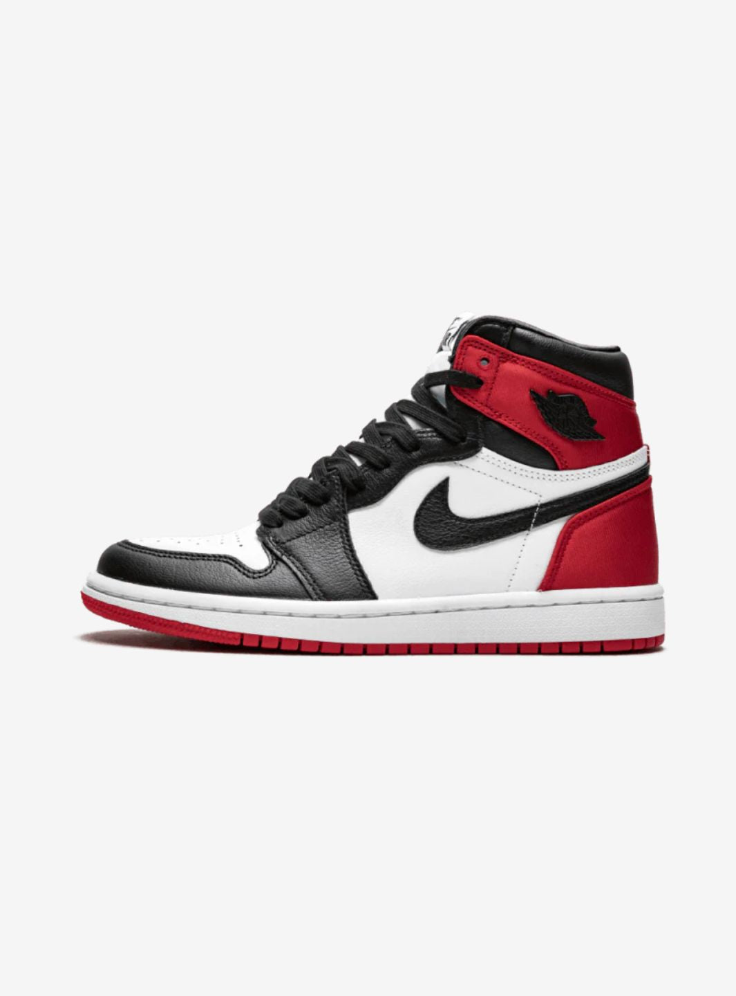 Air Jordan 1 Retro High Satin Black Toe、JORDAN、Cacoeks