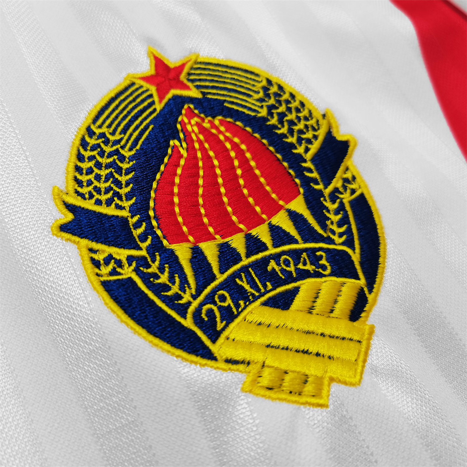 Funinjersey-Retro Yugoslavia 1990 Away Jersey