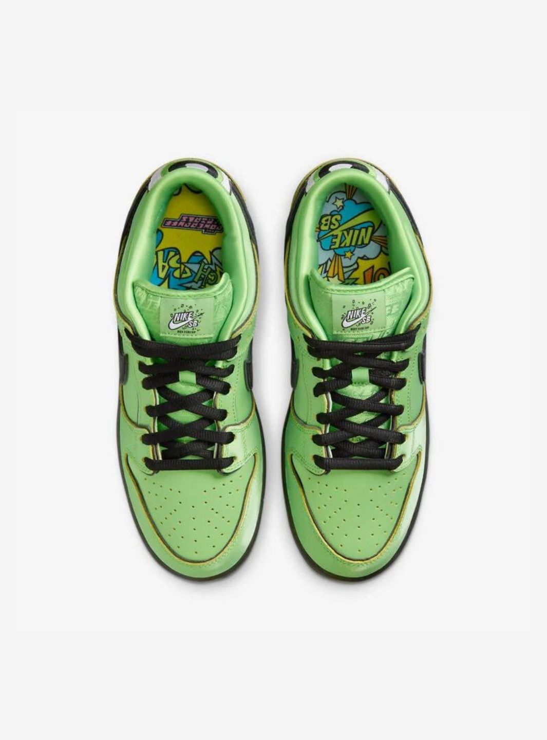 Nike SB Dunk Low The Powerpuff Girls Buttercup、NIKE、Cacoeks