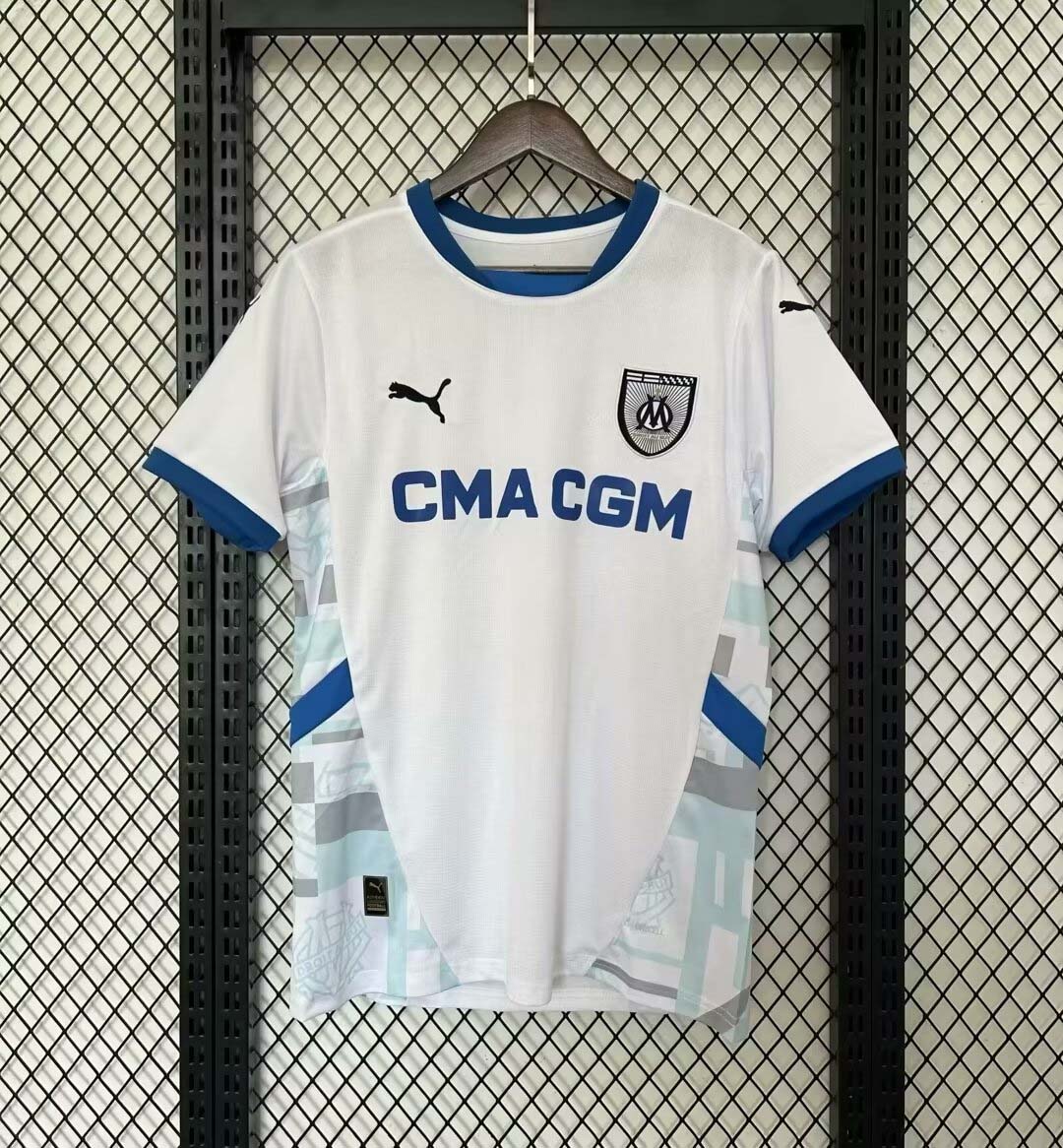 2024/2025 Olympique de Marseille Home Football Shirt 1:1 Thai Quality:football jersey mysite: unitedjerseyfootball 邓江浪:football