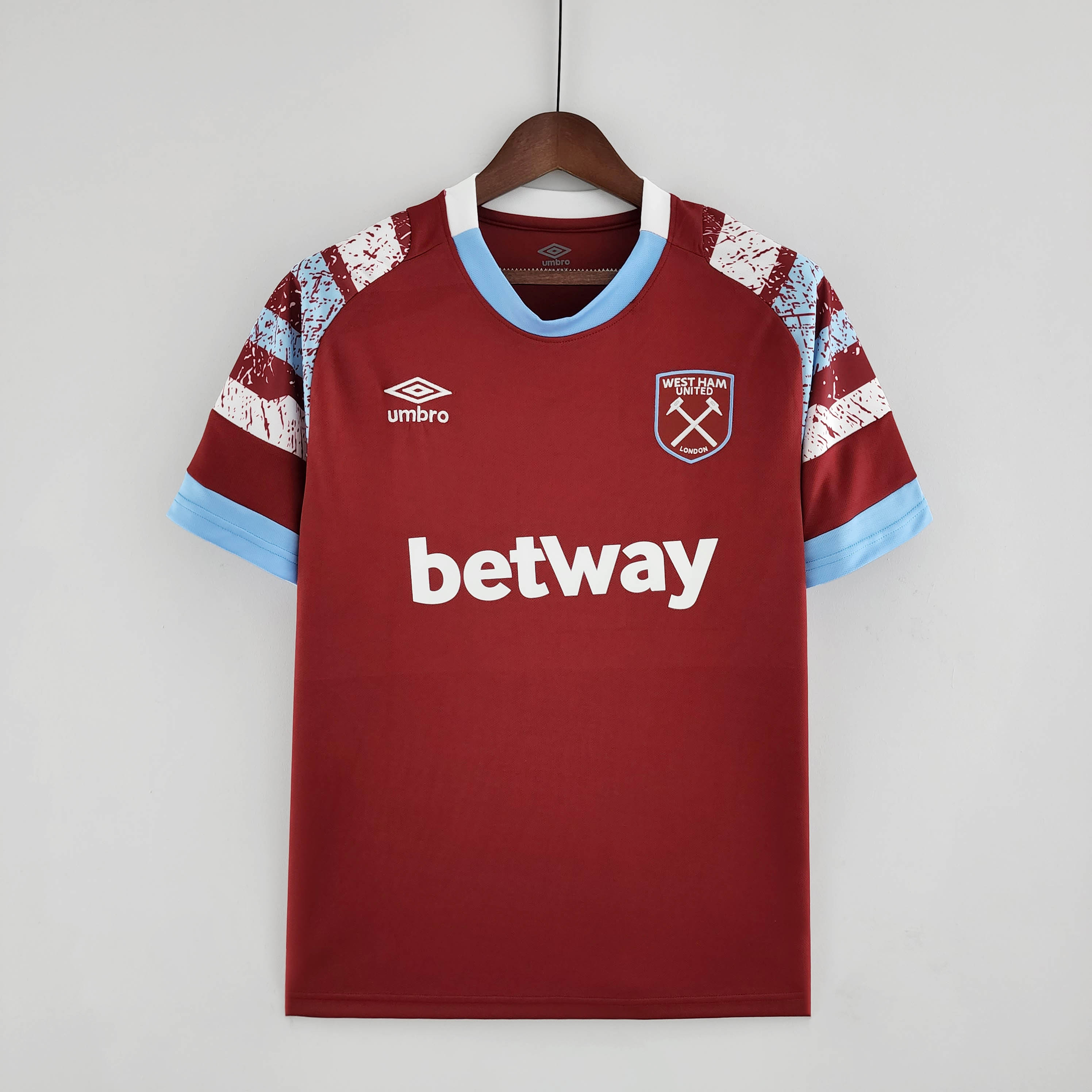 2022/2023 West Ham United Football Shirt Home 1:1 Thai Quality:football jersey mysite: unitedjerseyfootball 邓江浪:football
