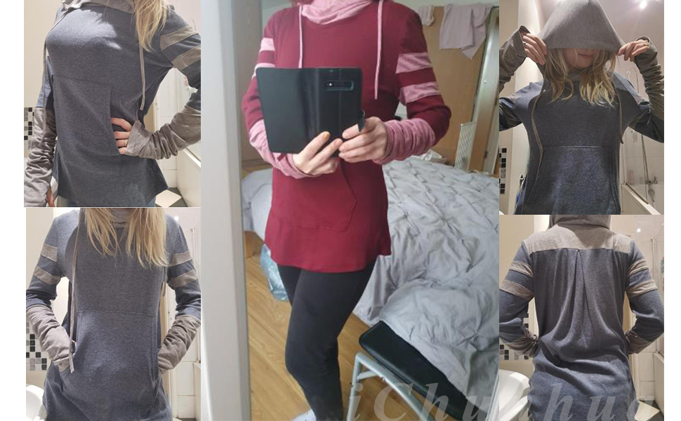 hoodie with thumb hole