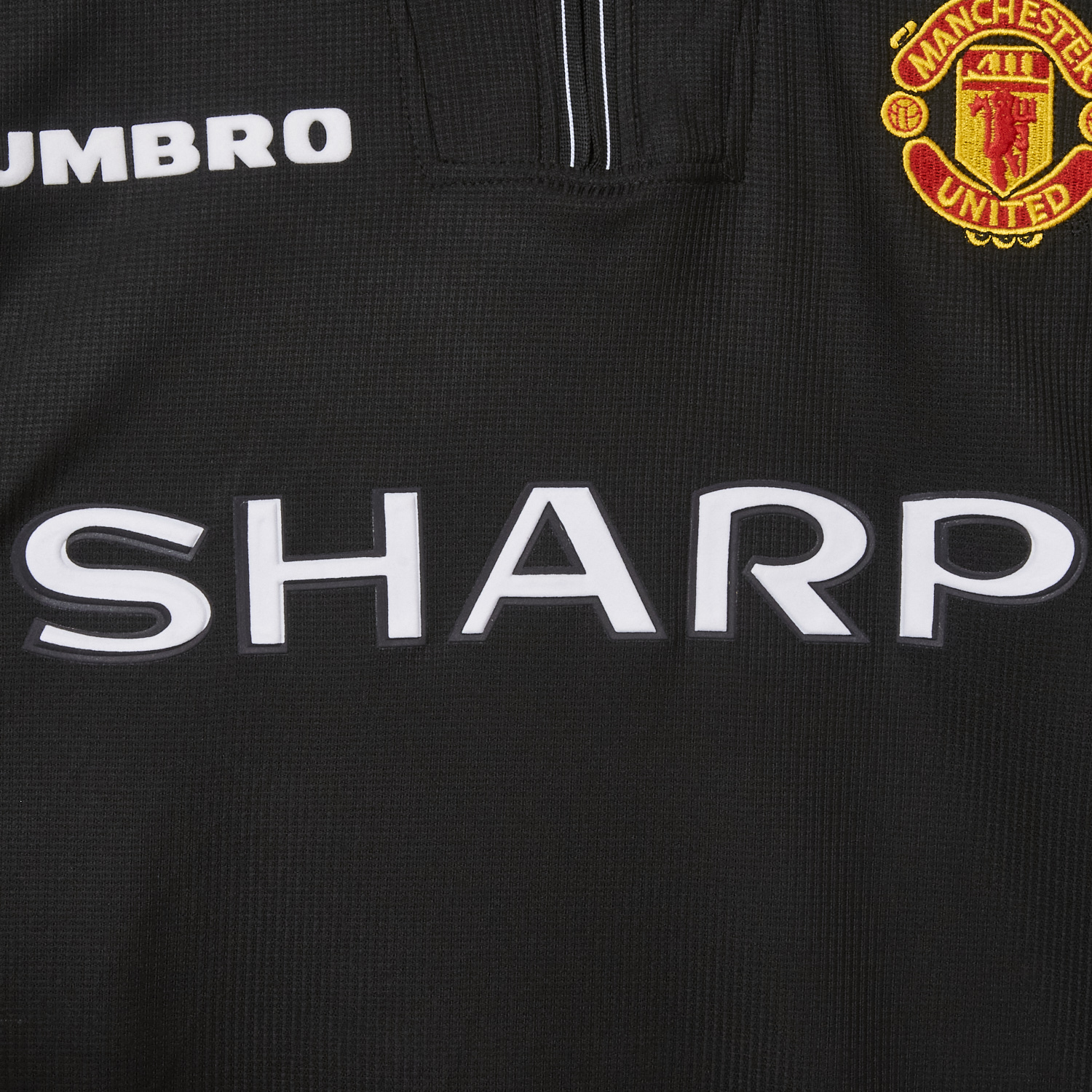 foot-Retro Manchester United 1998-99 Black Jersey