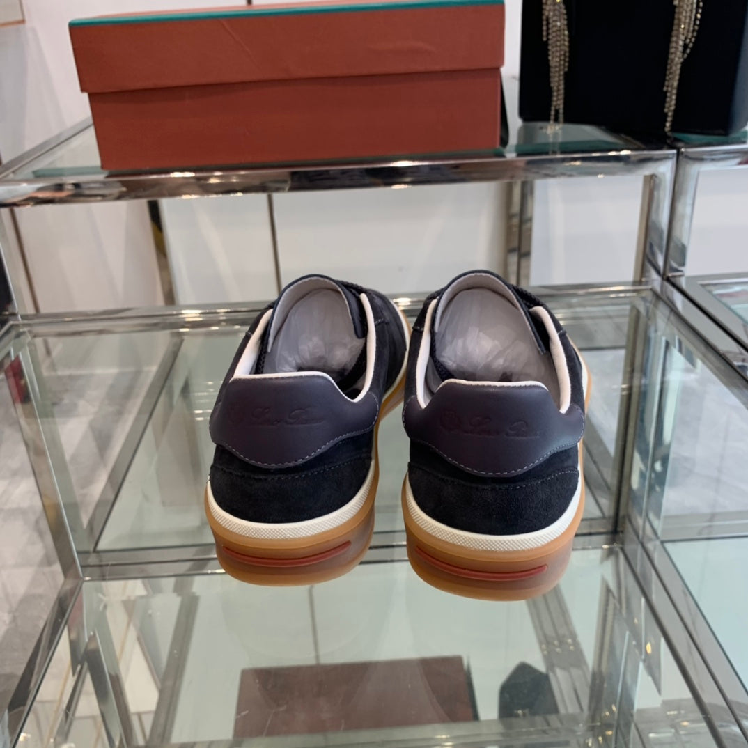 LP TENNIS WALK SNEAKERS CHARCOAL SUEDE、mysite、Cacoeks