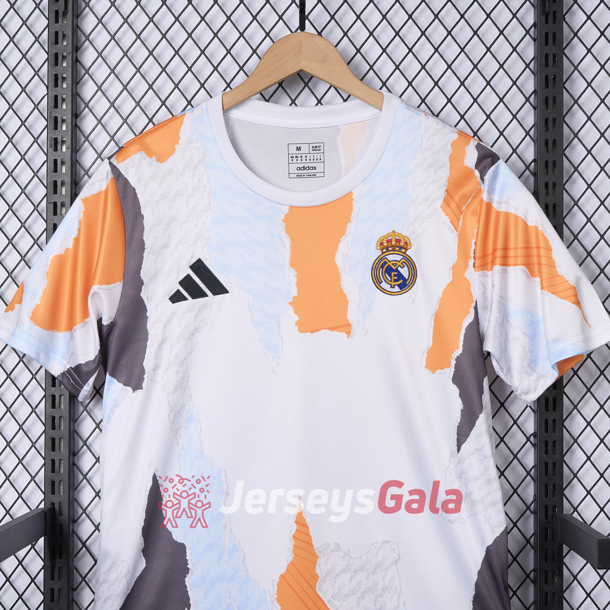 JerseysGala.com | Real Madrid 24-25 Pre-Match 2 Jersey - Fans Version -Customize Name, Number and Patch | Worldwide Shipping