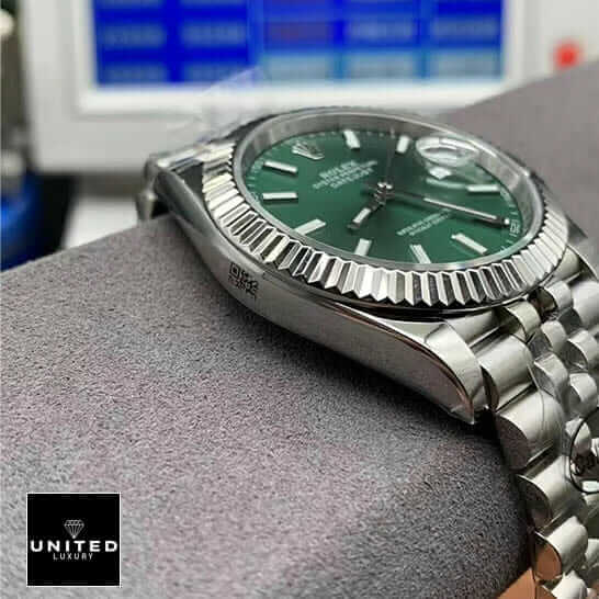 Datejust 41 Mint Green Dial Replica 3 rolex-41mm-green-dial-3