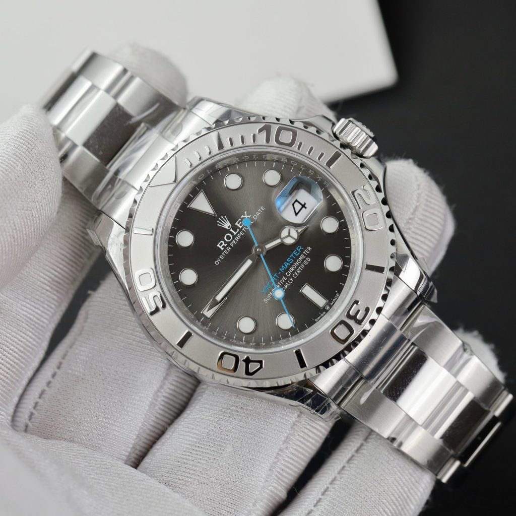 Đồng Hồ Rolex Yacht Master 268622 Mặt Số Xám Nhà Máy VS 40mm (3)