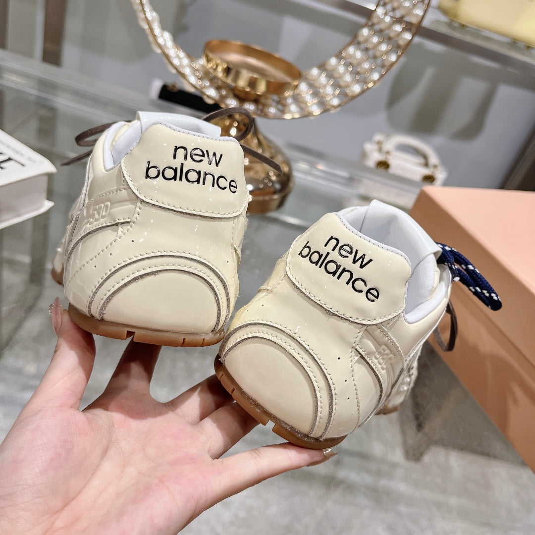 Light Cream Sneakers NB Cowhide、mysite、Cacoeks