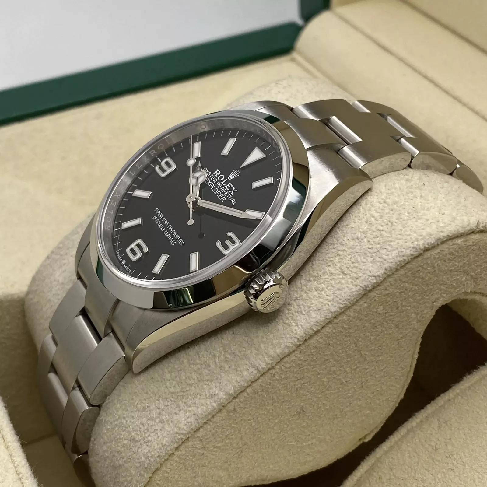 Rolex Explorer 36mm Super Clone Swiss Replica Watch Ref 124270 3230 Swiss Movement