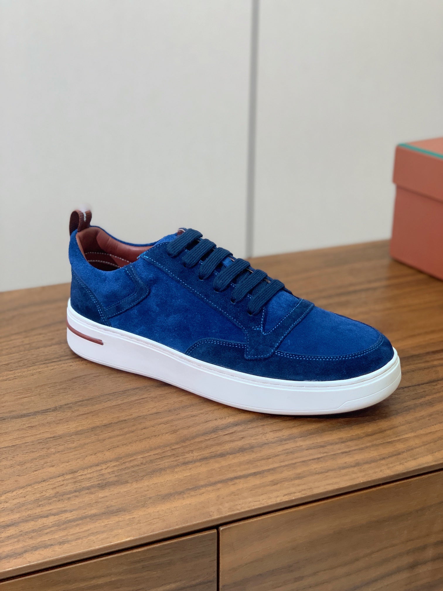 LP NEWPORT WALK SNEAKERS COBALT SUEDE、mysite、Cacoeks
