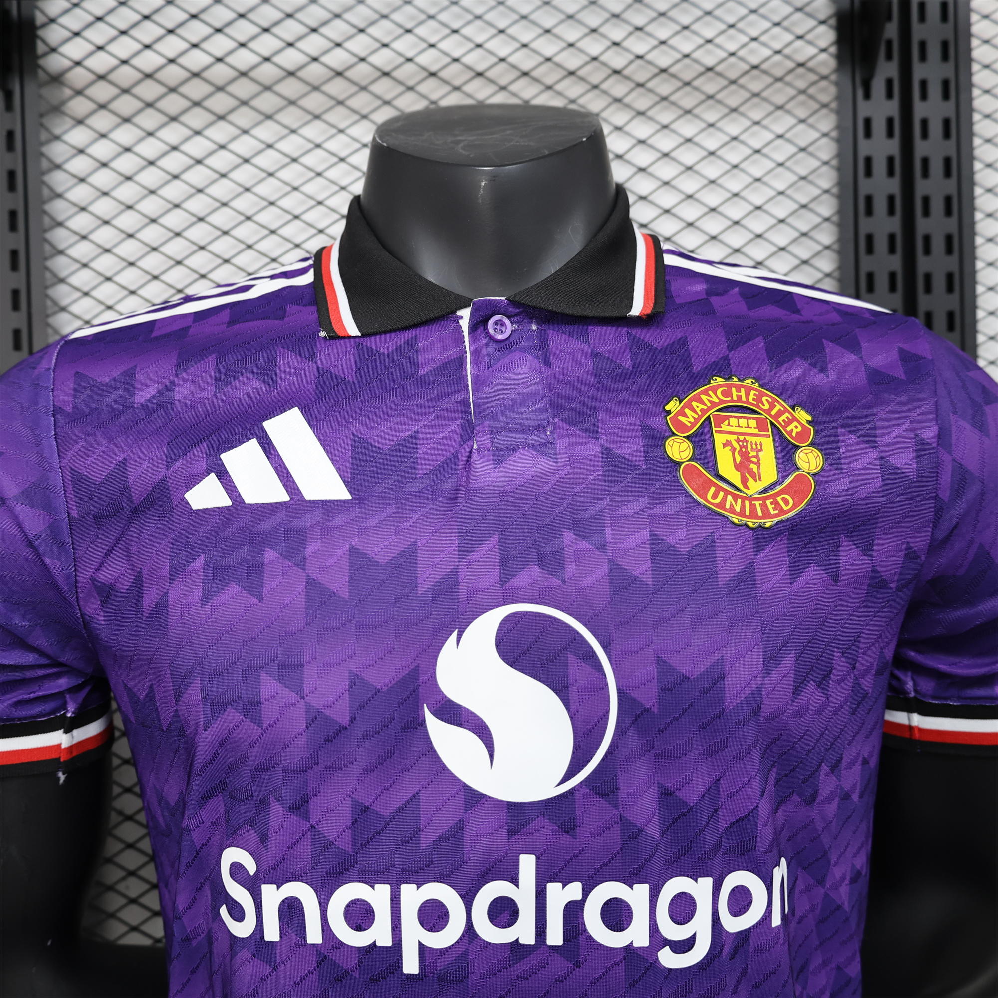 Higojerseys-Manchester United 24-25 Purple Special Edition Jersey - Player Version
