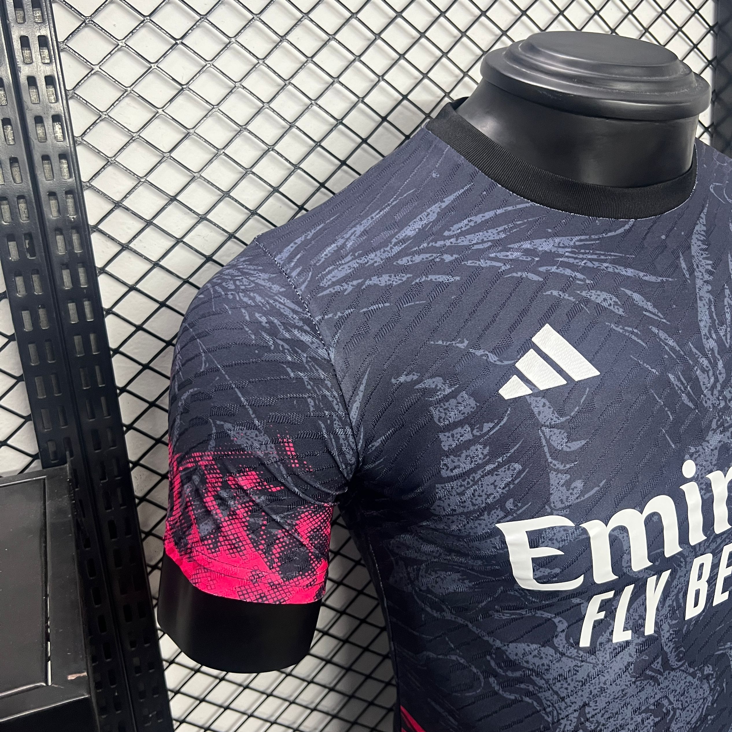 JerseysGala.com | Real Madrid 24-25 Red Dragon Special Edition Black Jersey - Player Version -Customize Name, Number and Patch | Worldwide Shipping