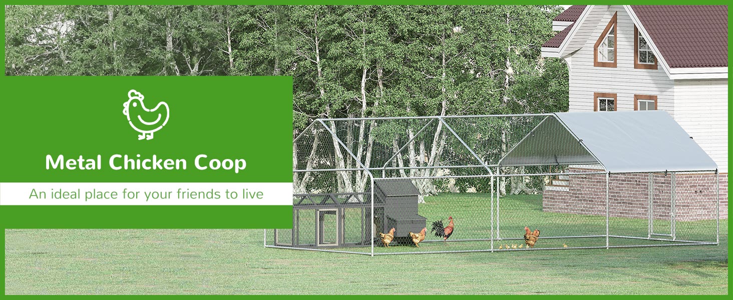 Metal Chicken Coop