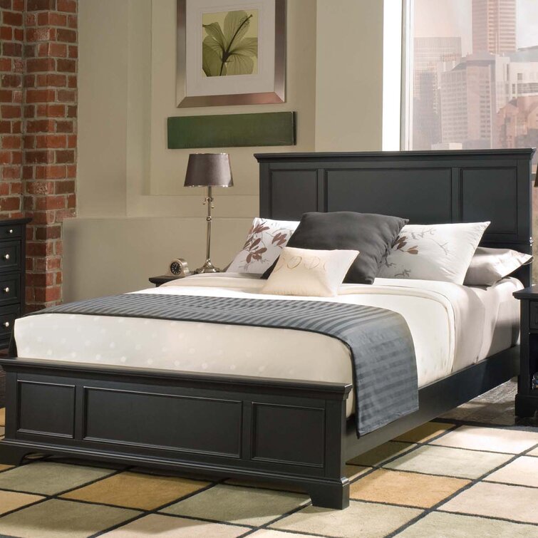 Stesha Solid Wood Bed