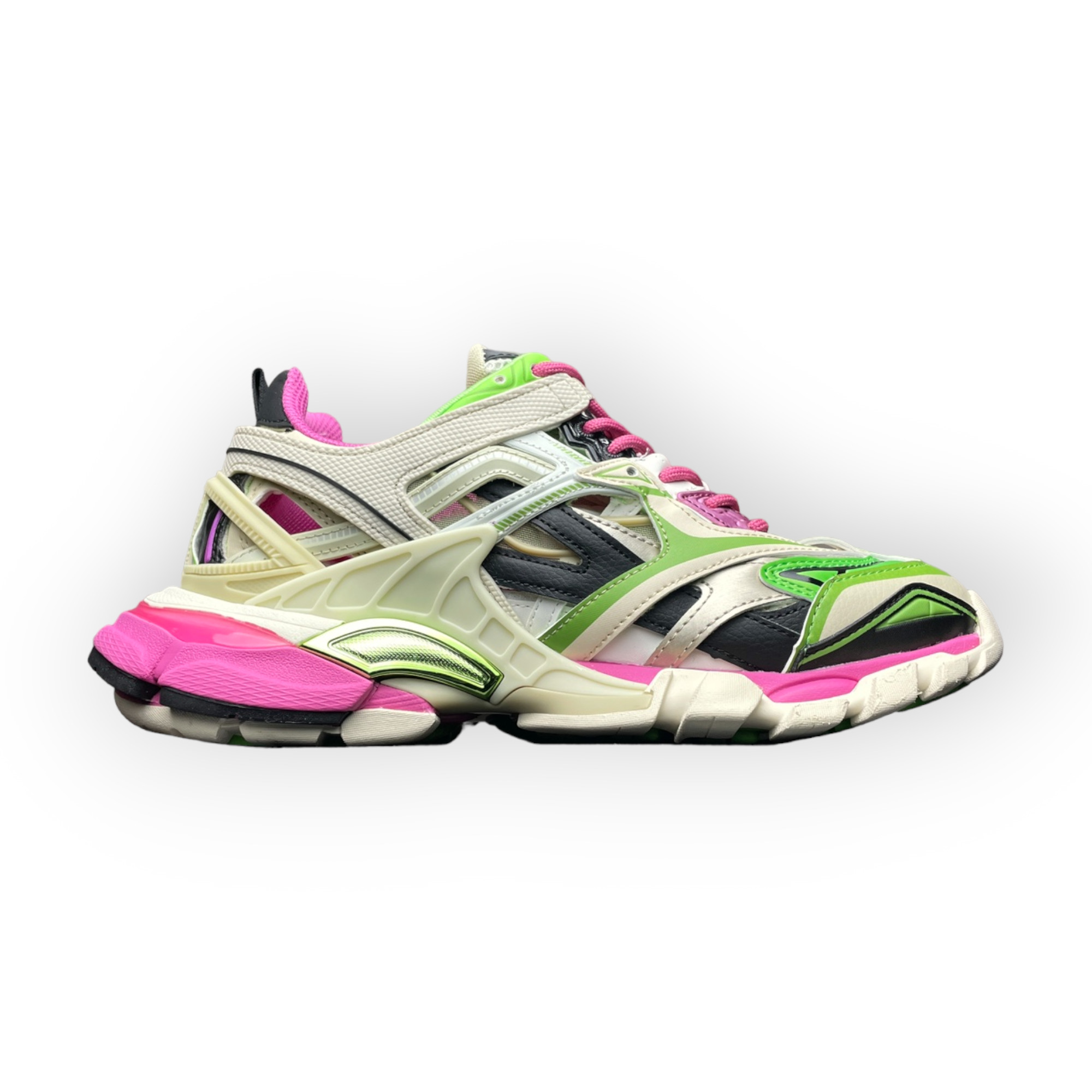Balenciaga Track 2.0 Trainer in Pink Green、mysite、Cacoeks