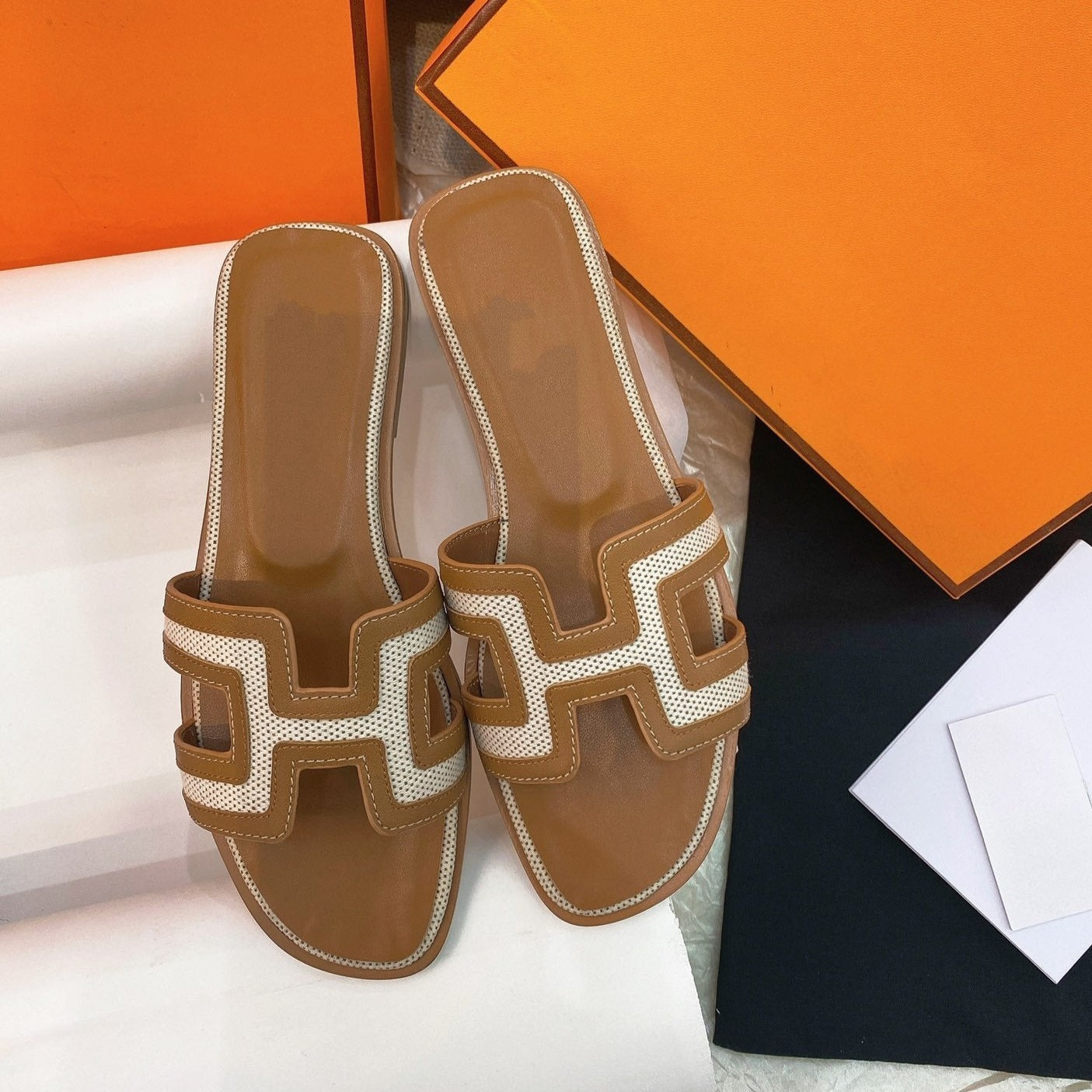 0ran Sandal Brown Leather、mysite、Cacoeks