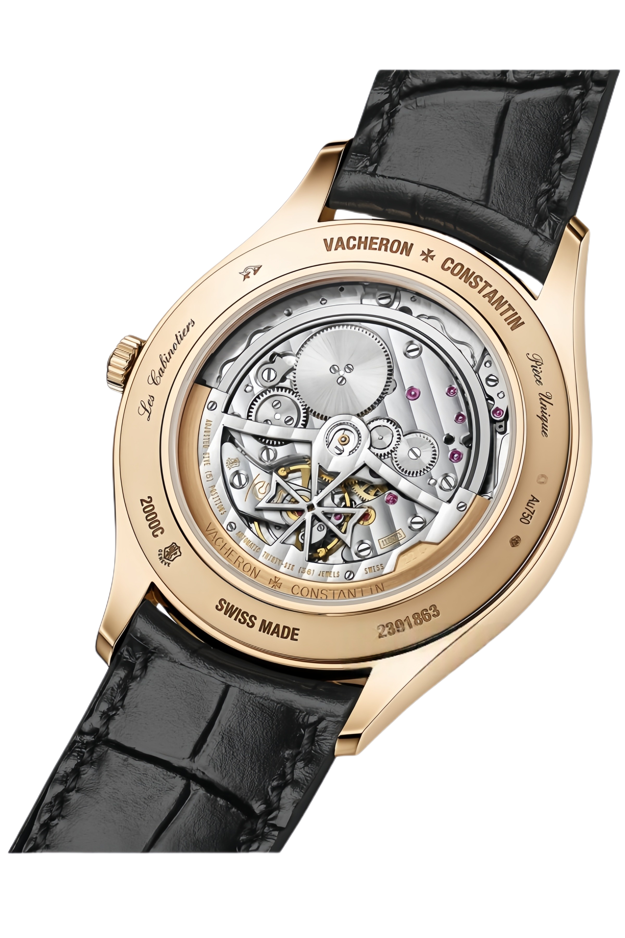 Vacheron Constantin Les Cabinotiers Ref. 2000C/000R-104C Super Clone Watch – Rose Gold Case Perpetual Calendar Minute Repeater Swiss Replica