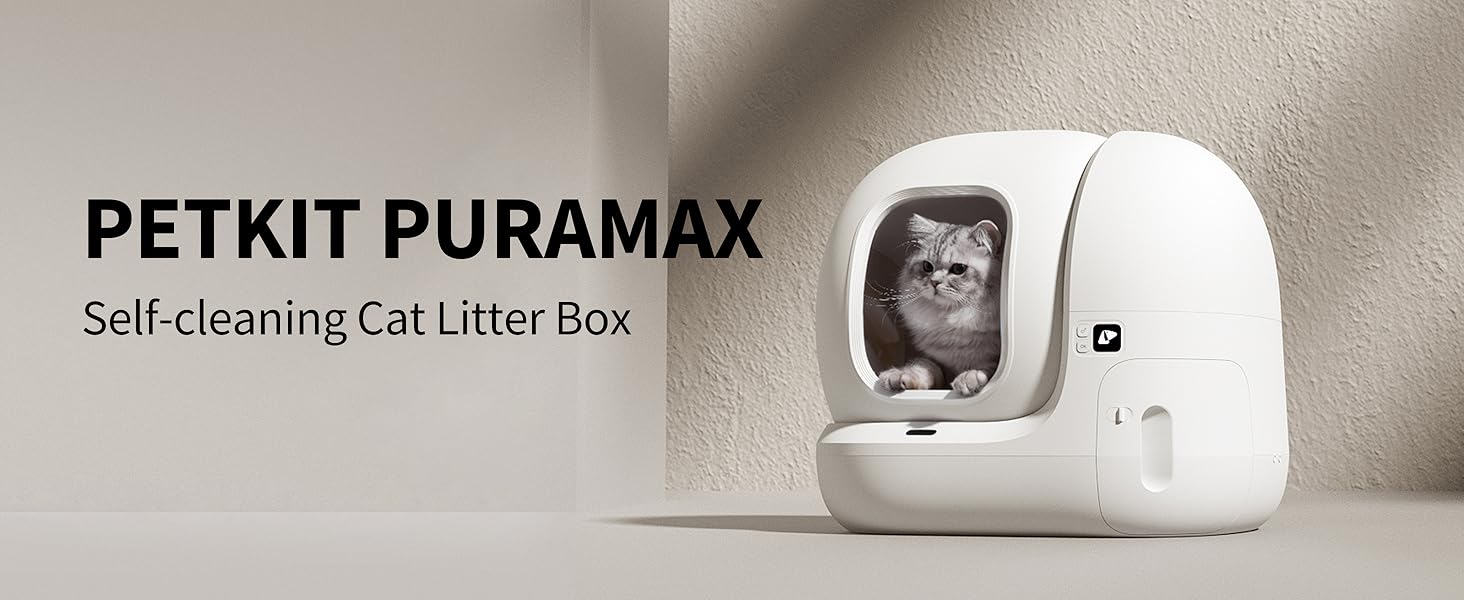  pura max cat litter box self cleaning litter tray