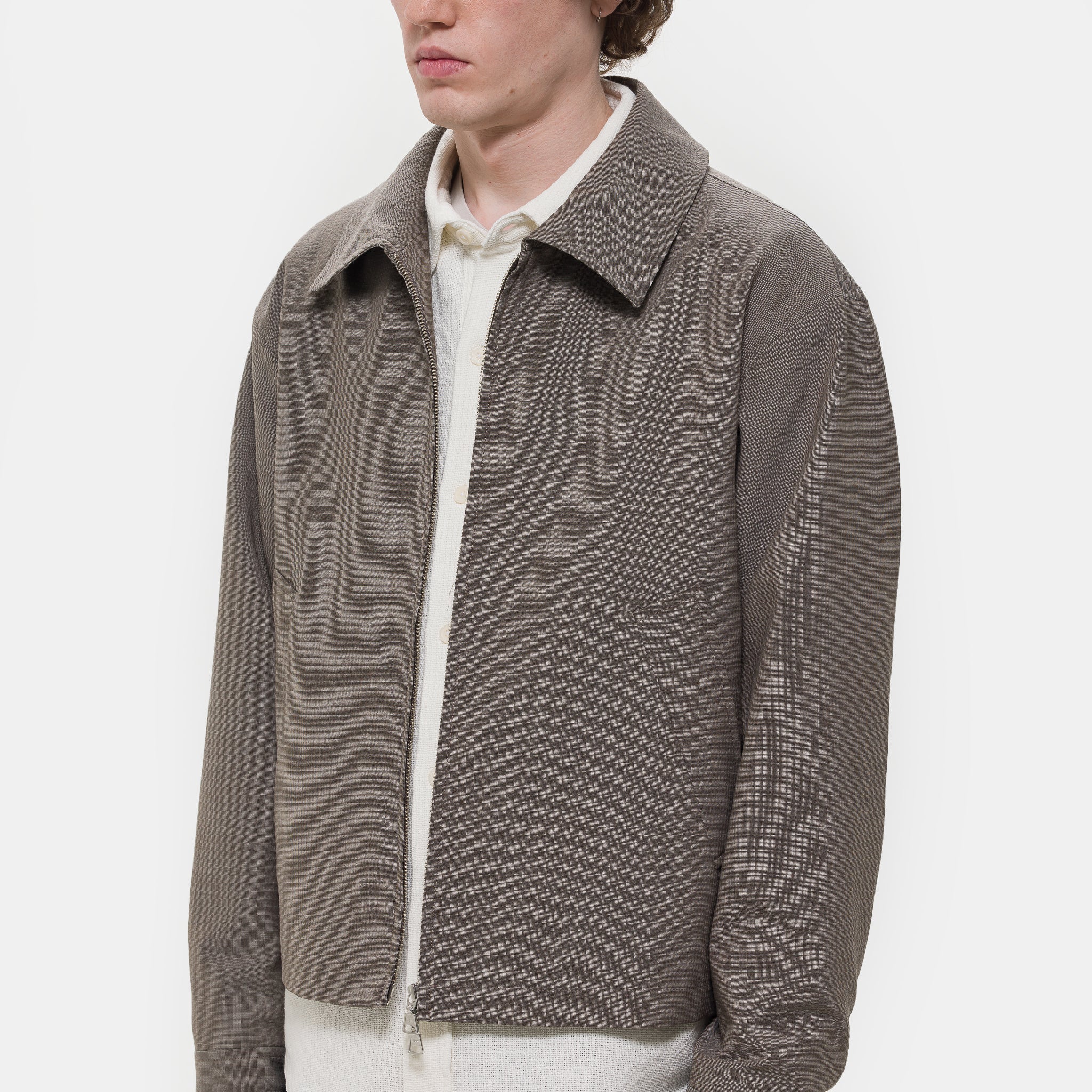 Mail Jacket in Gravel