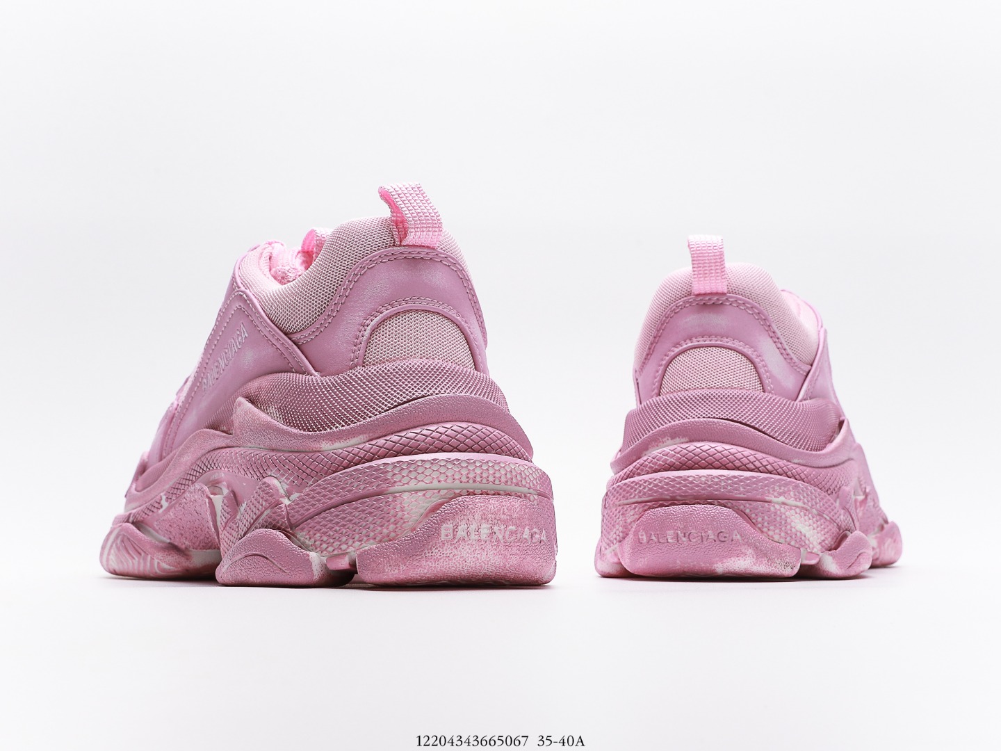 Balenciaga Triple S Sneaker in Faded Pink、mysite、Cacoeks