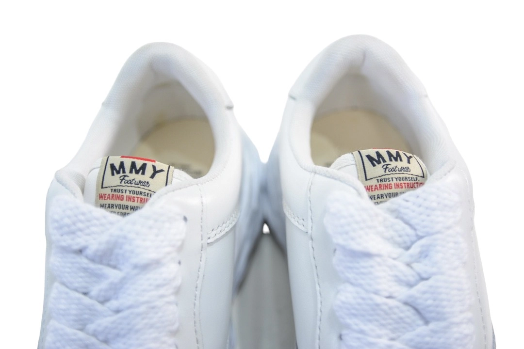 Maison Mihara Yasuhiro Wayne OG Sole Leather Low-top Sneaker White、mysite、Cacoeks