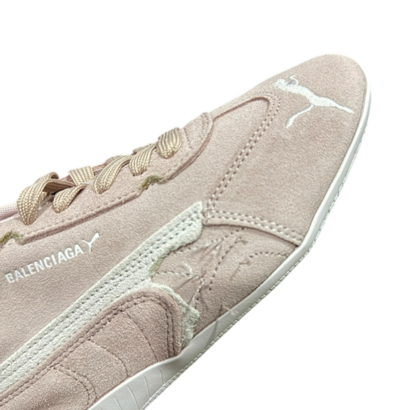 Balenciaga x Puma Speedcat Suede Distressed in Pink White、mysite、Cacoeks