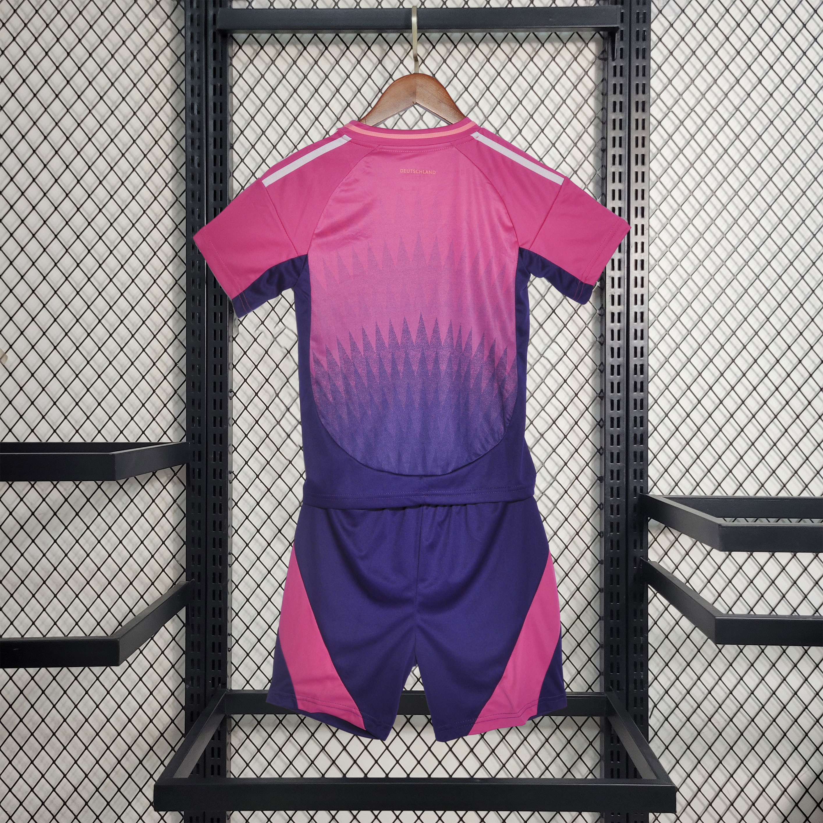 ManixJersey.com | Germany 2024 Away Stadium Kids Kit -Customize Name, Number and Patch | Worldwide Shipping