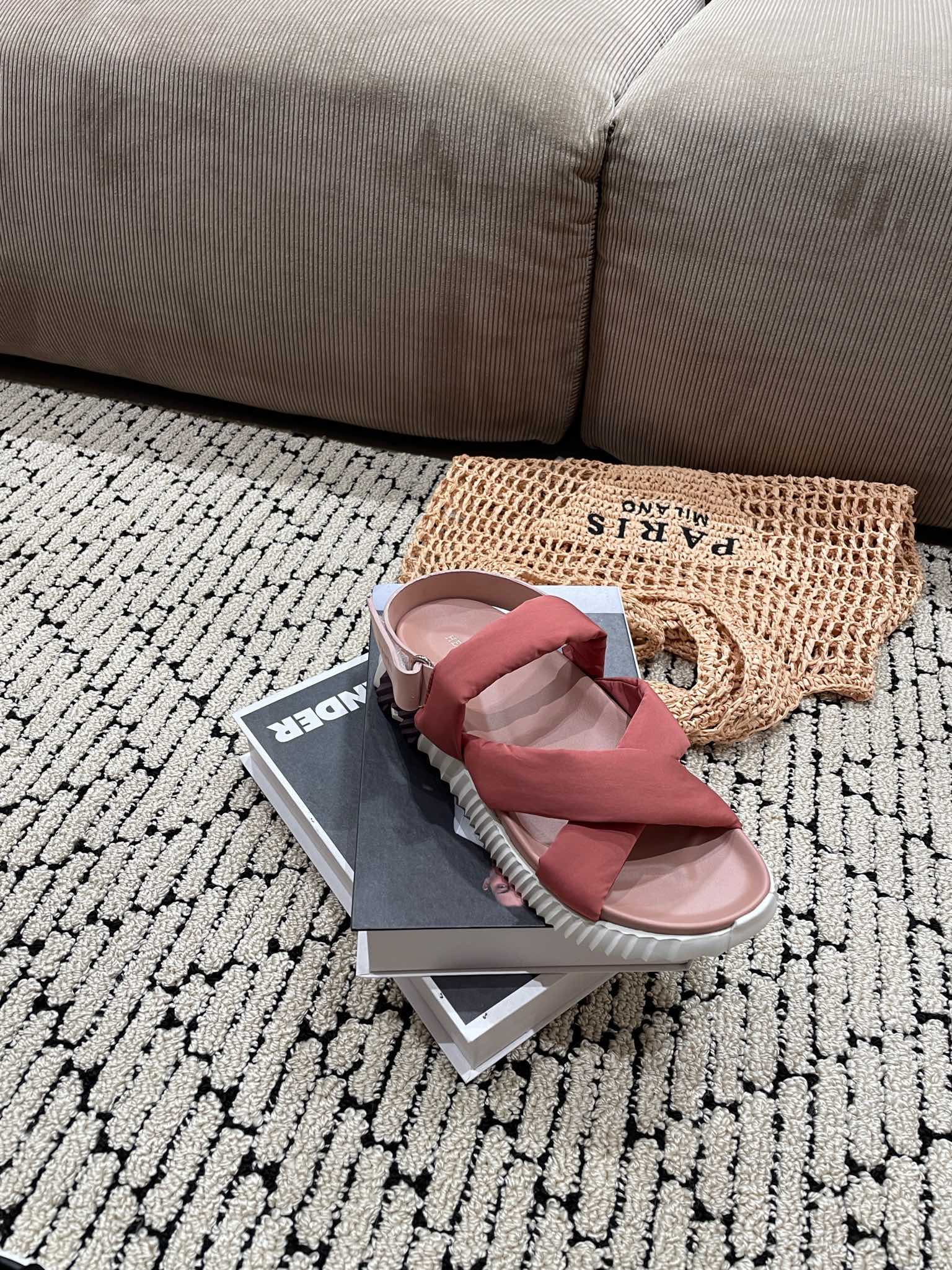 ELECTRIC SANDAL ROUGE CALFSKIN、mysite、Cacoeks