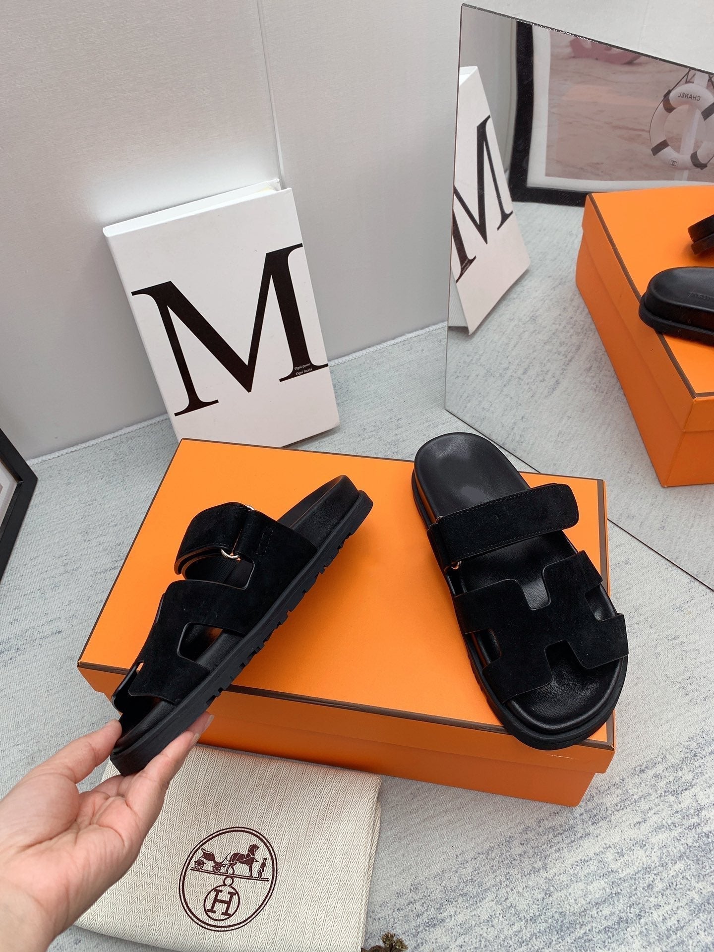 Chypre Sandal Black velvet lining、mysite、Cacoeks