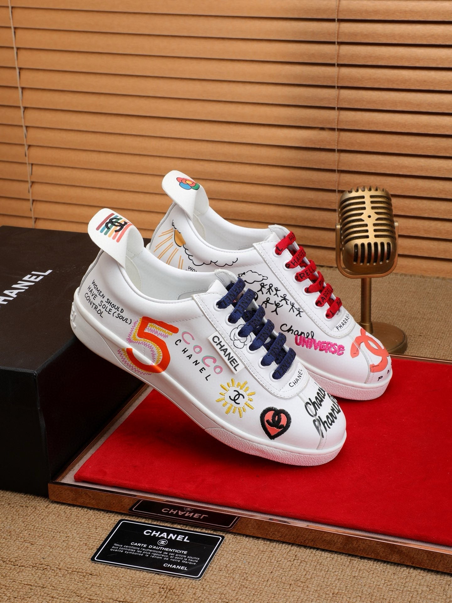 CC COCO SNEAKERS IN COLORFUL CALFSKIN、mysite、Cacoeks