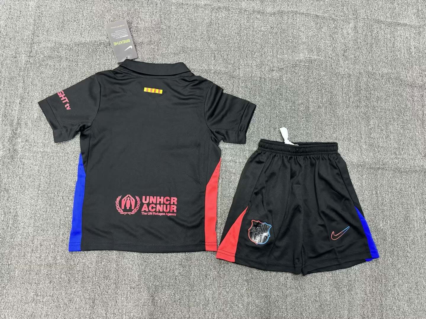 2024/2025 Barcelona Away Football Shirt 1:1 Thai Quality Kids Size (New sponsor):football jersey mysite: unitedjerseyfootball 邓江浪:football