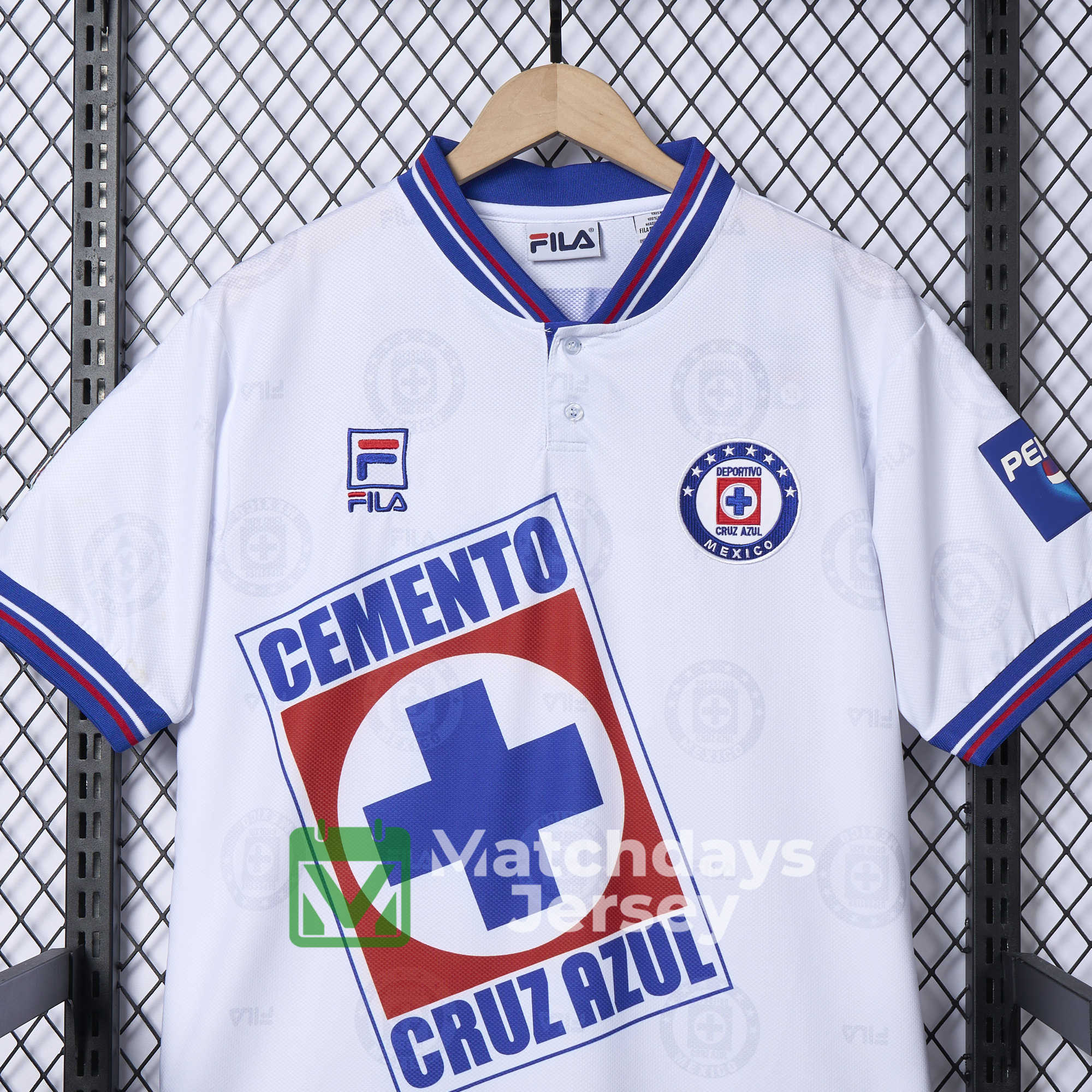 GlobeJersey-Retro Cruz Azul 1998-99 Away Jersey - Fans Version