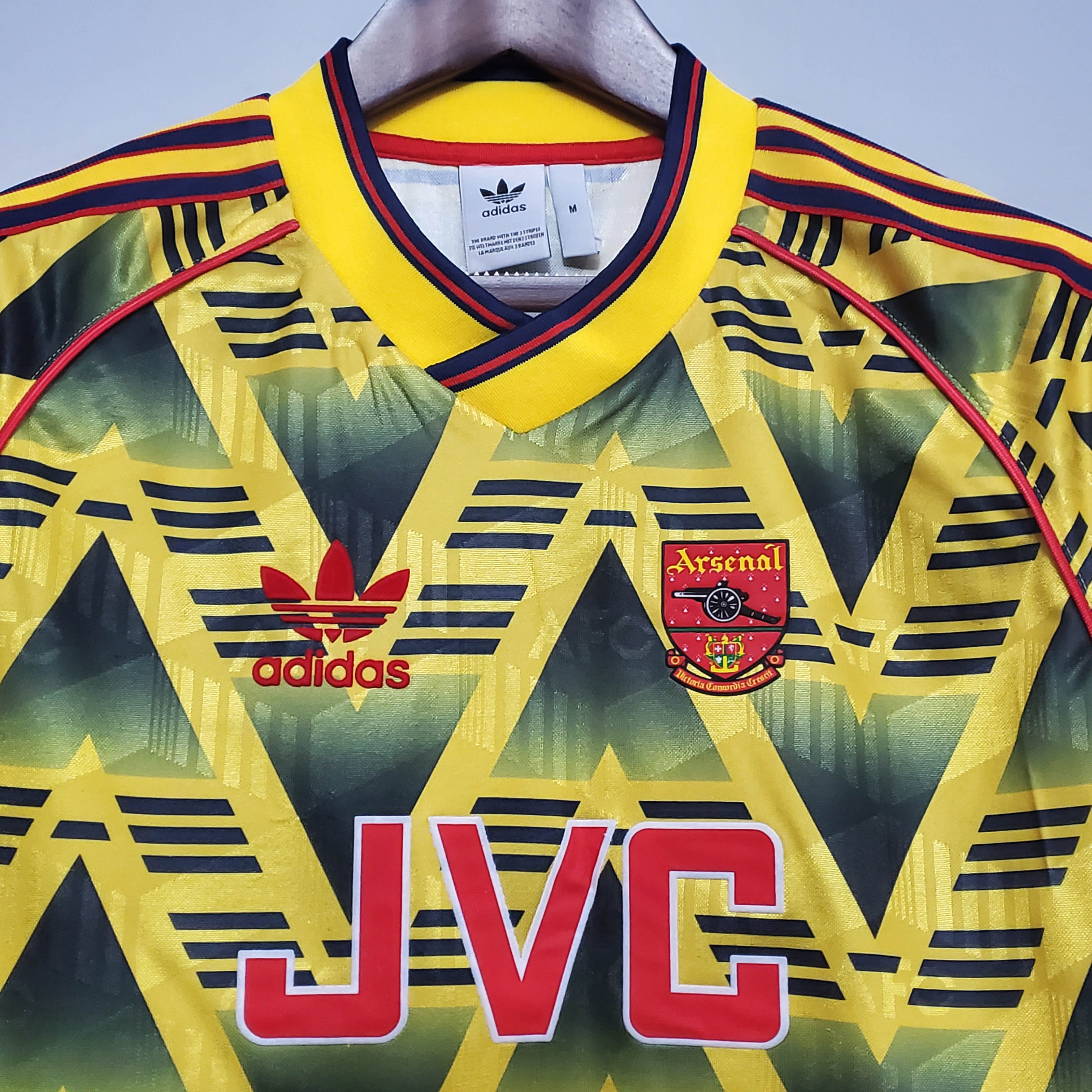 1991/1993 Retro Arsenal Away Football Shirt 1:1 Thai Quality:football jersey mysite: unitedjerseyfootball 邓江浪:football