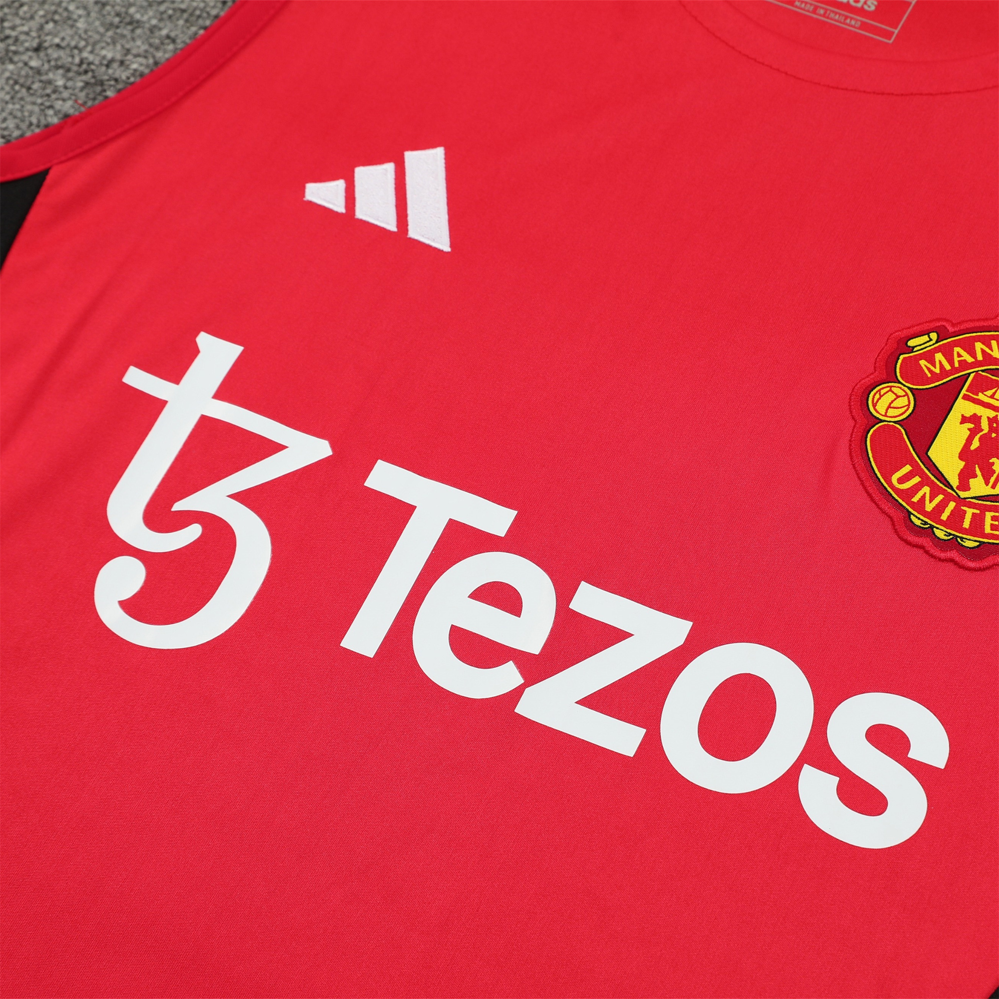 Higojerseys-Manchester United 24-25 Vest Training Set - Red
