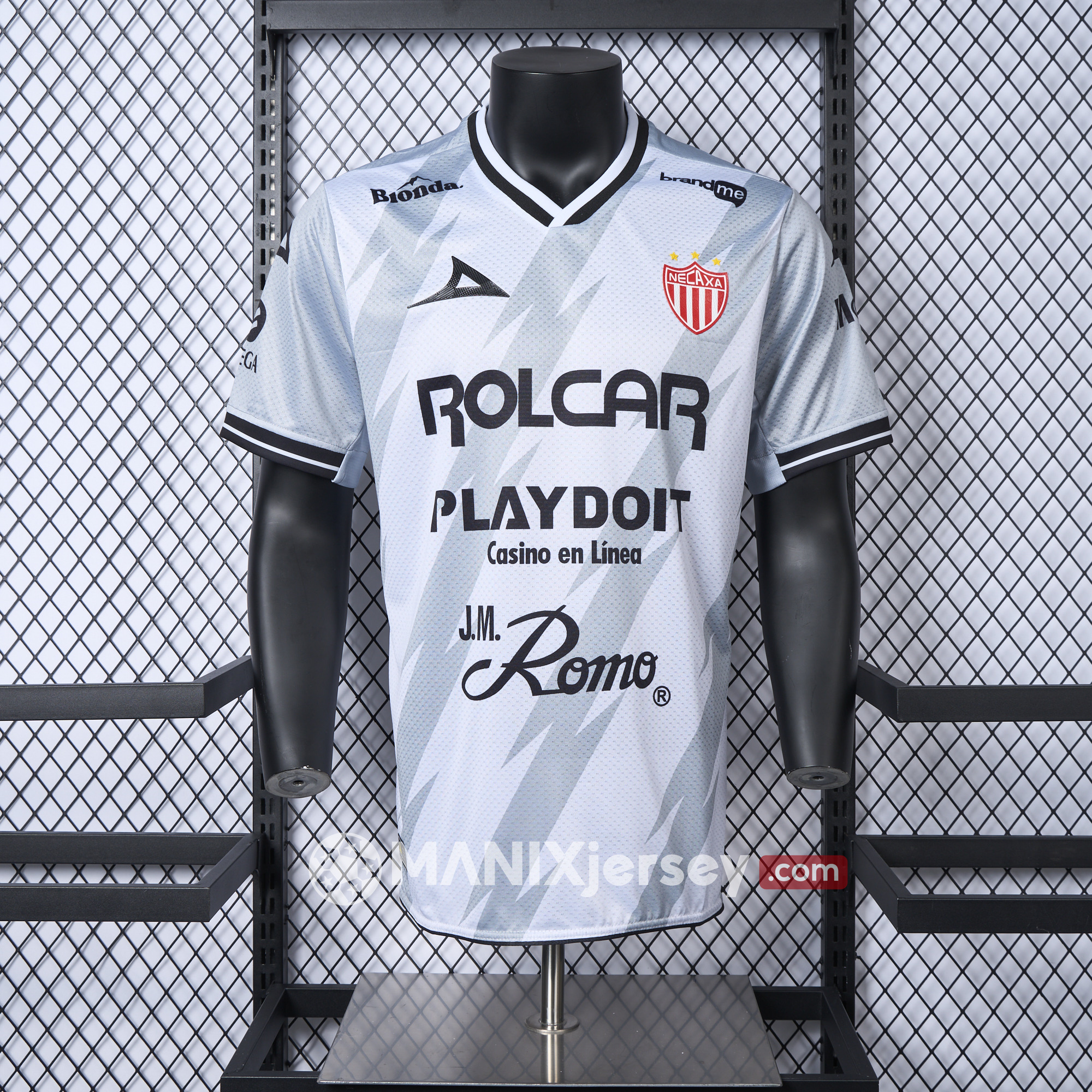 ManixJersey.com | Club Necaxa 24-25 Away Jersey - Player Version -Customize Name, Number and Patch | Worldwide Shipping