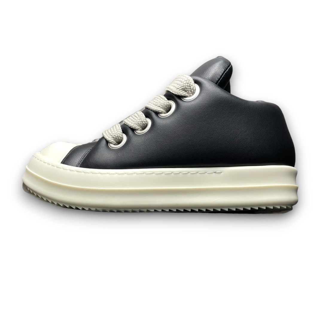 Rick Owens Chunky Shoes Black Leather、mysite、Cacoeks