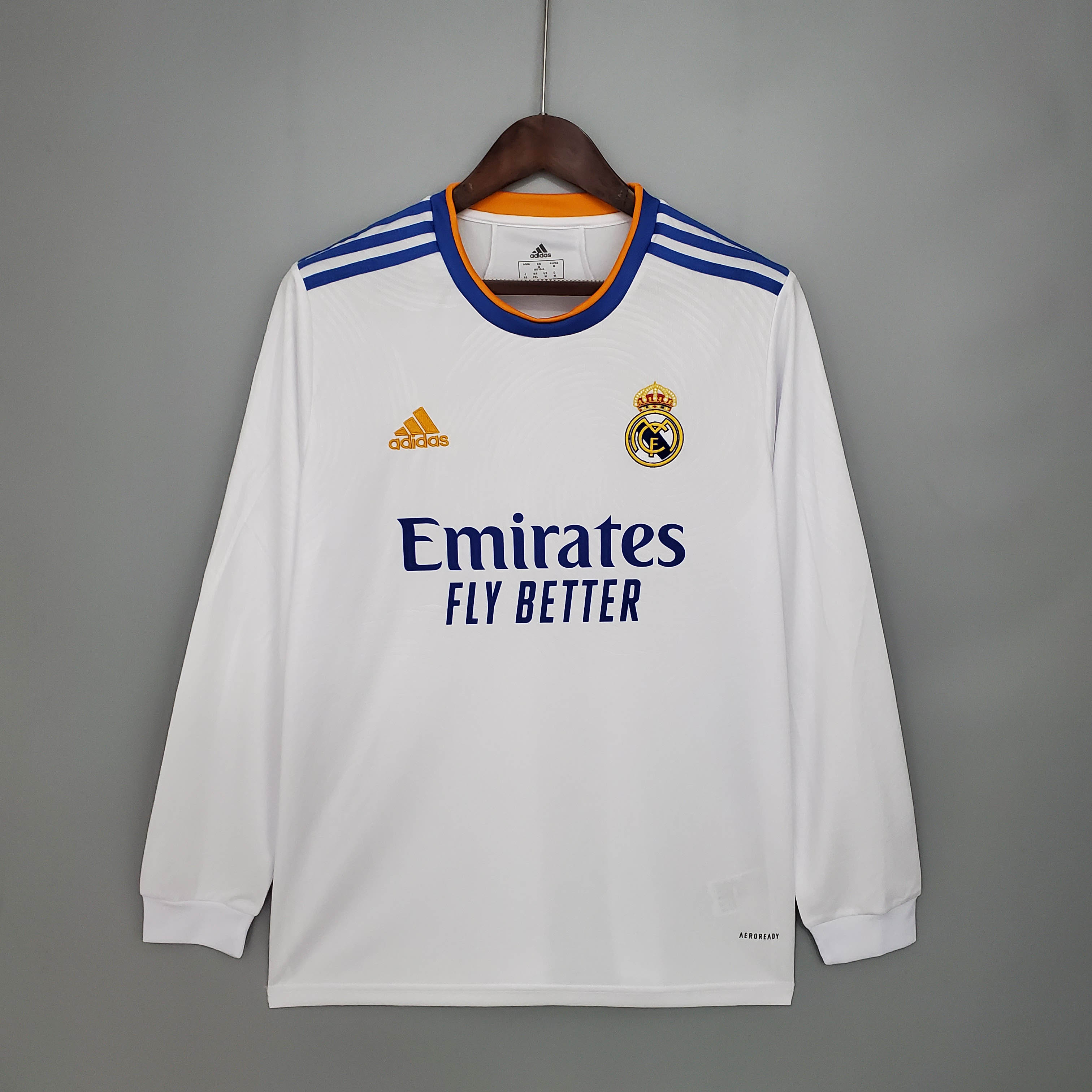 2021/2022 Long Sleeve Real Madrid Home Jersey:football jersey mysite: unitedjerseyfootball 邓江浪:football