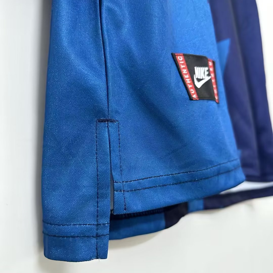 Higojerseys-Retro Arsenal 95-96 Away Long Sleeve Jersey